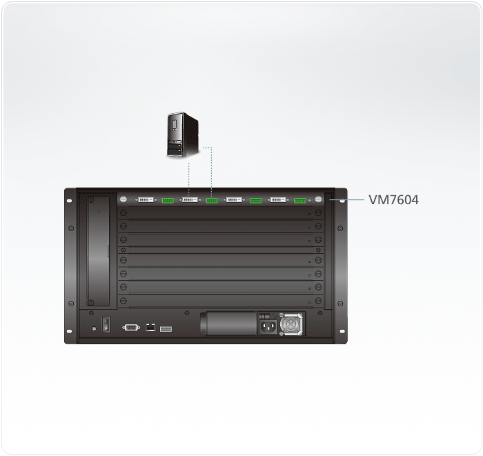 4-Port DVI Input Board — изглед 3