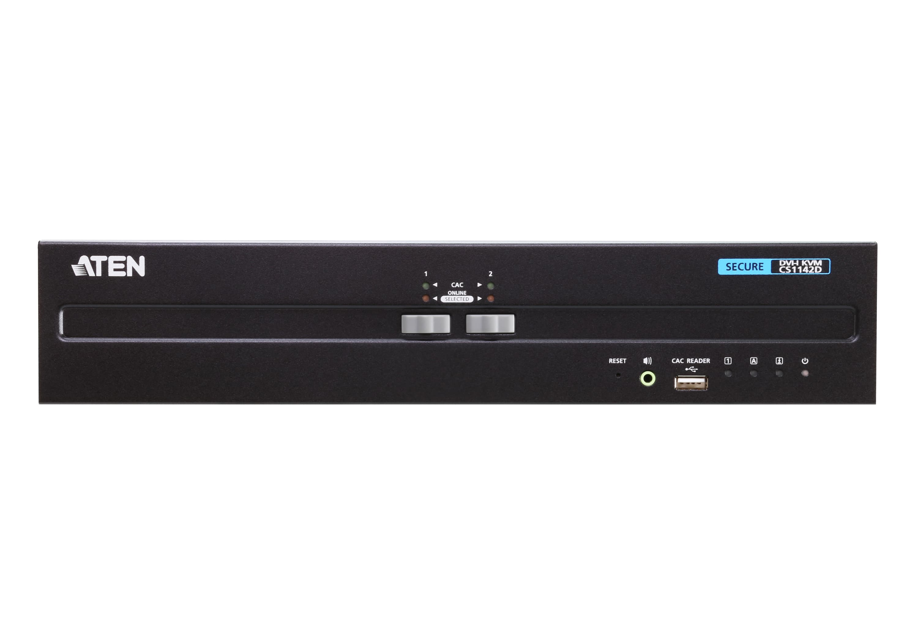 2-Port USB DVI Dual Display Secure KVM Switch (PSS PP v3.0 Compliant)