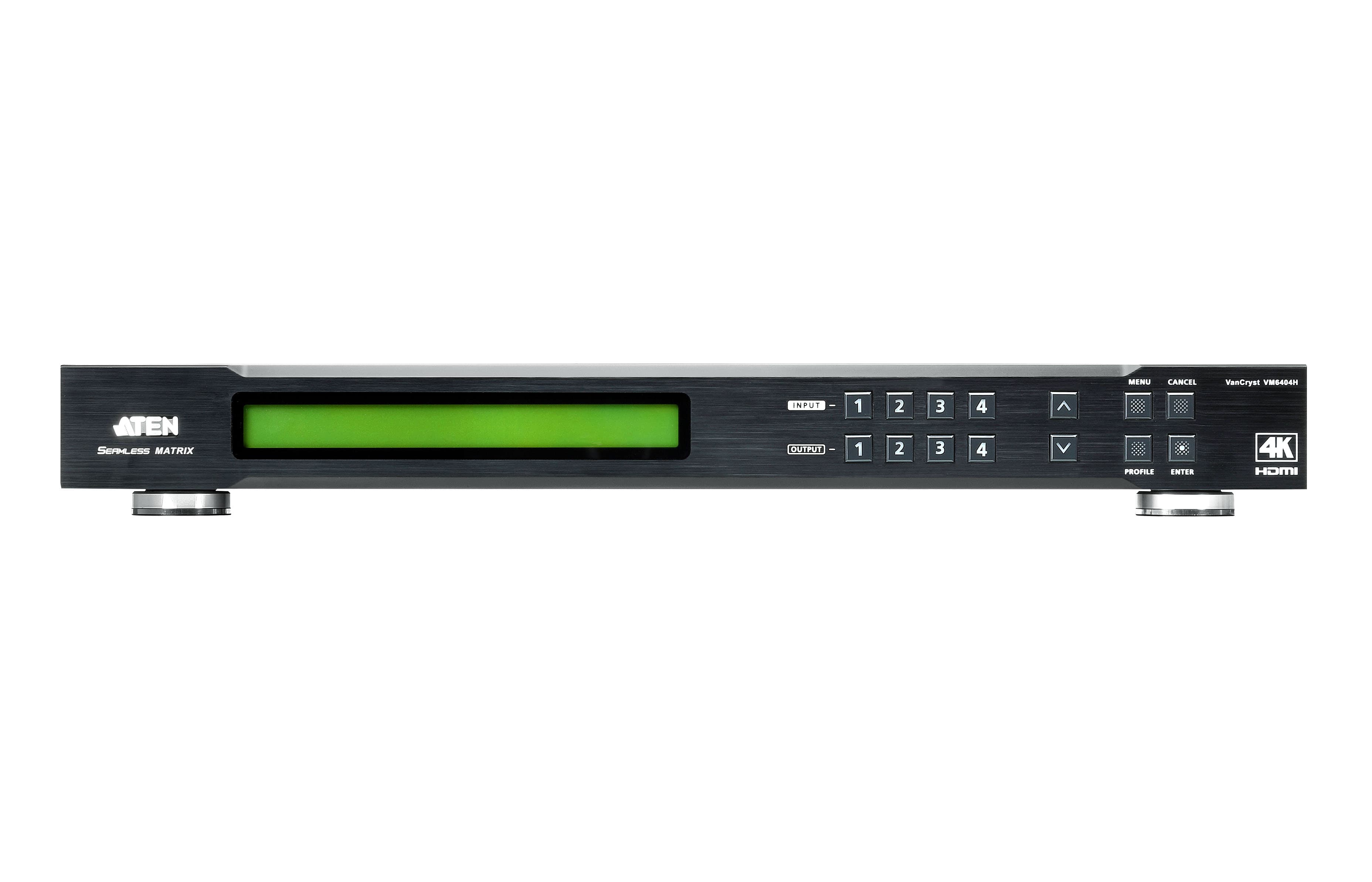 4x4 4K HDMI Matrix Switch with Scaler