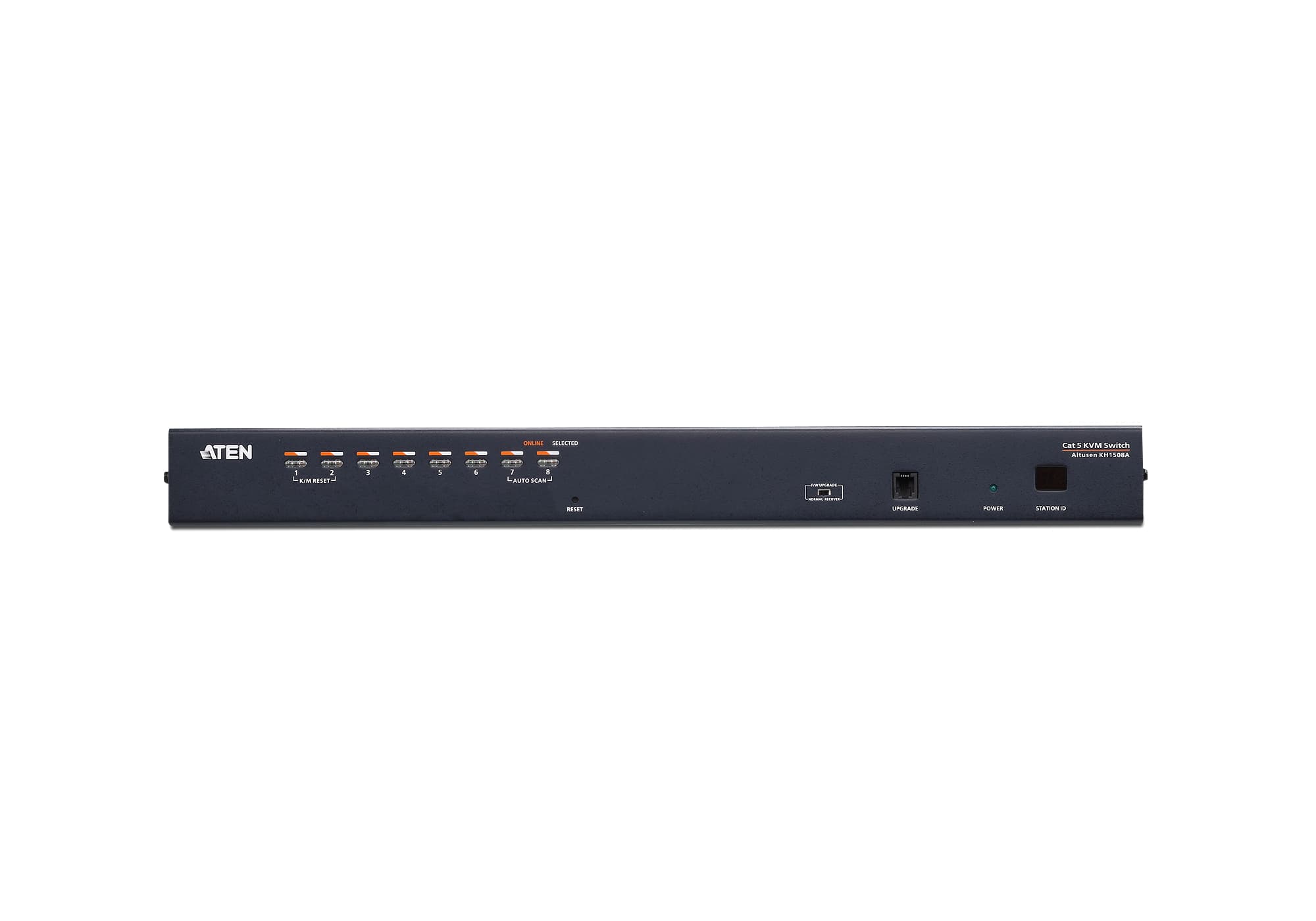 8-Port Multi-Interface (DisplayPort, HDMI, DVI, VGA) Cat 5 KVM Switch