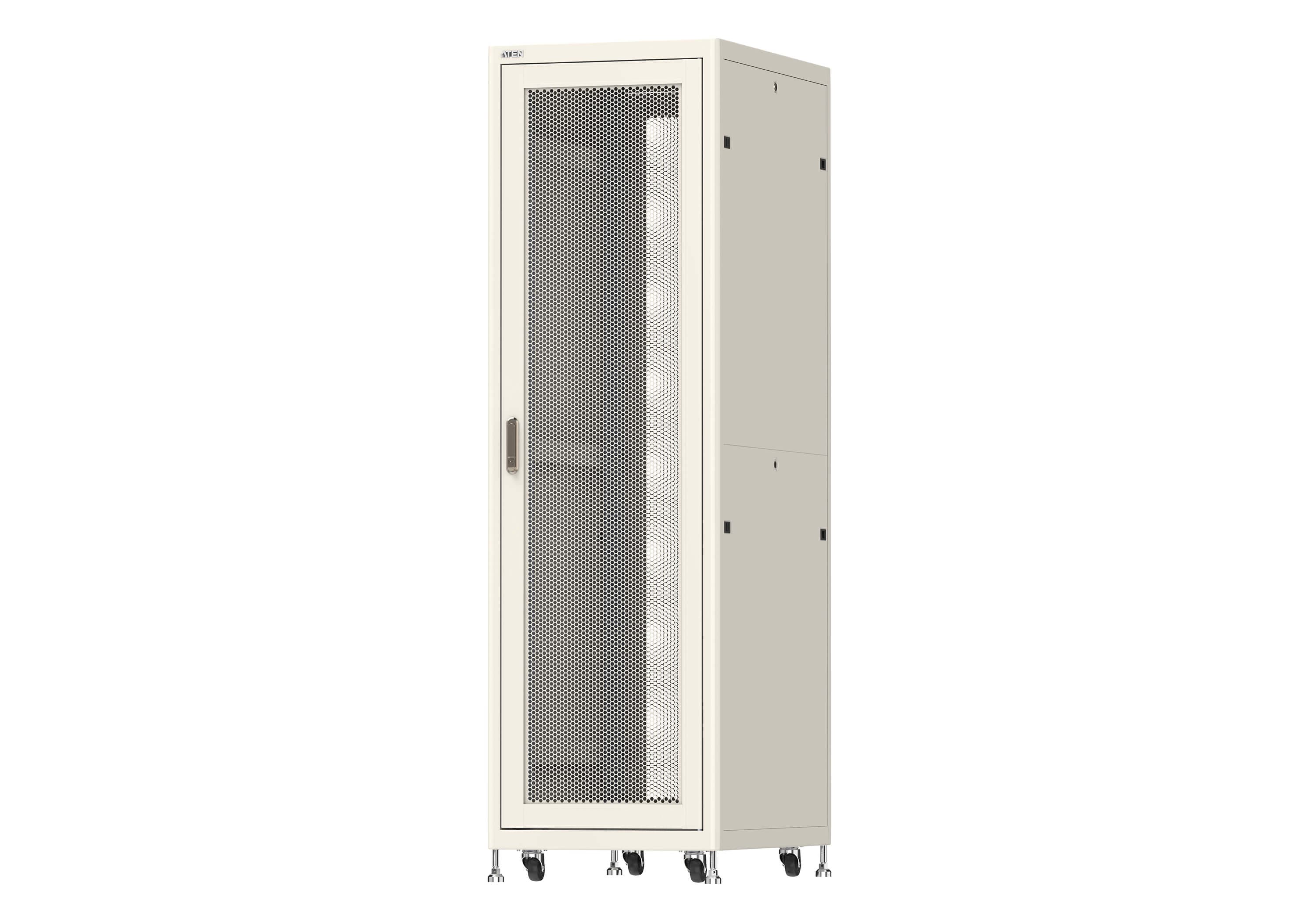 42U Standard Rack with Perforated Front and Rear Doors — изглед 3