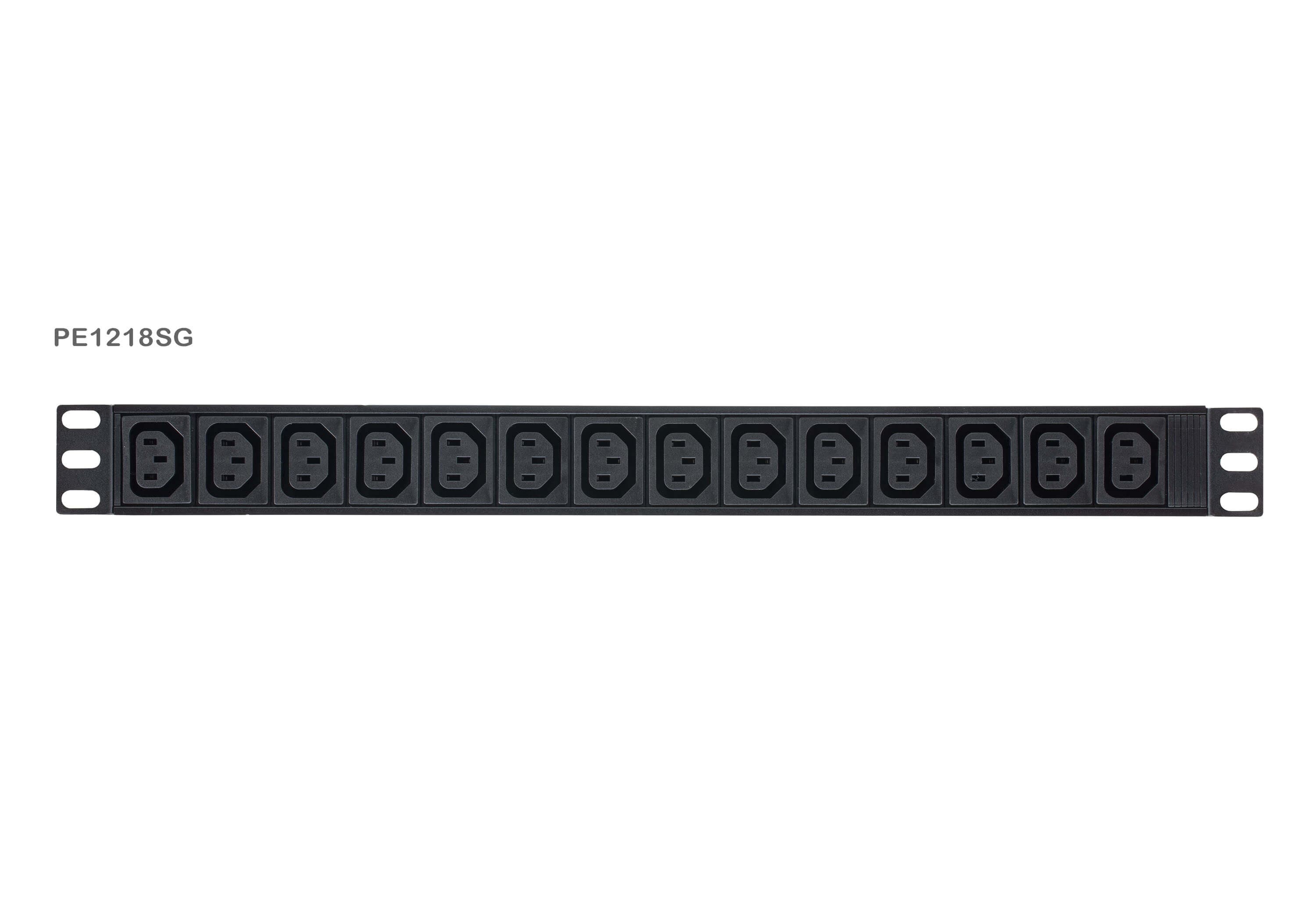 Basic Metered 1U PDU with Surge Protection — view 6