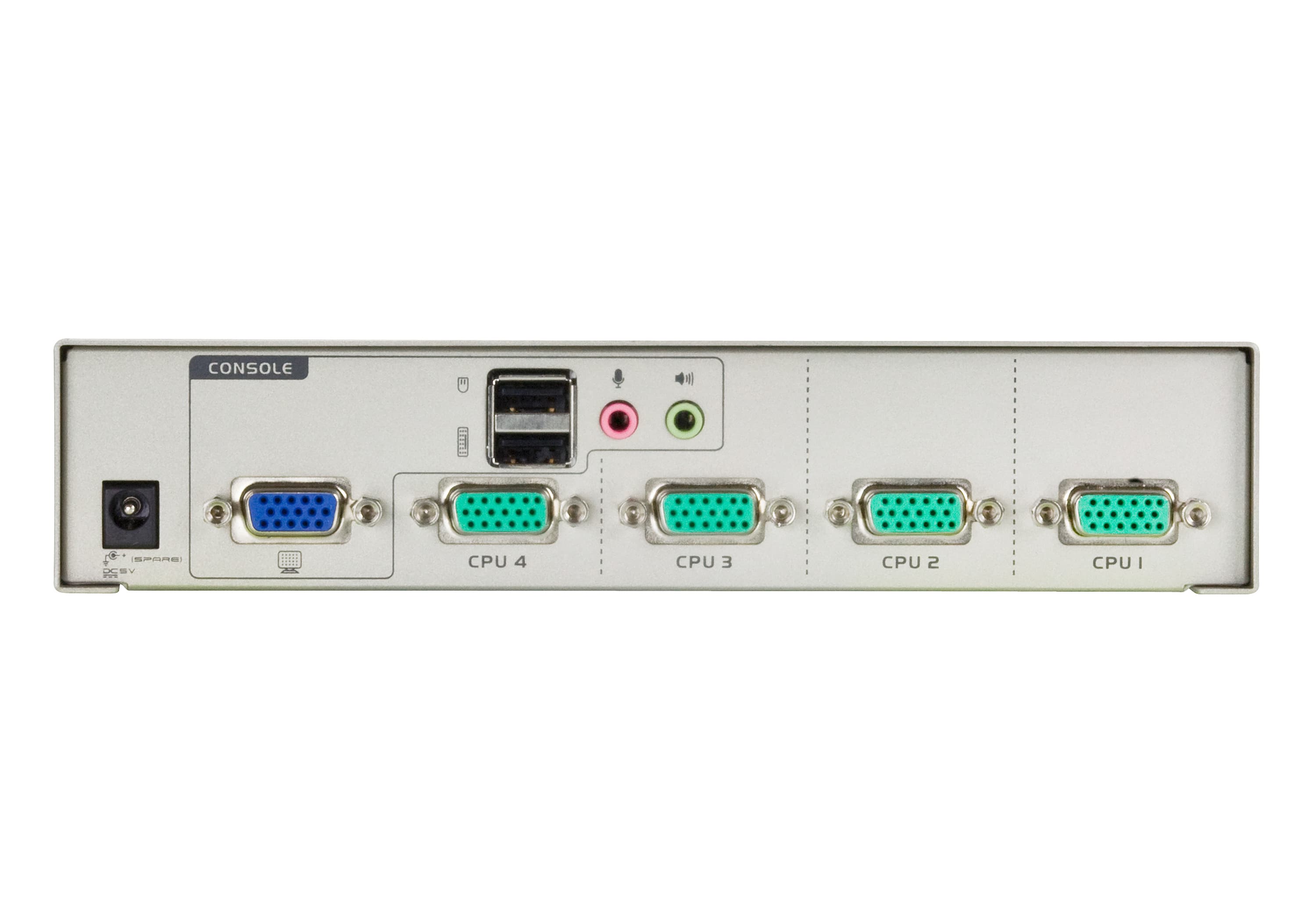 4-Port USB VGA/Audio KVM Switch — view 3