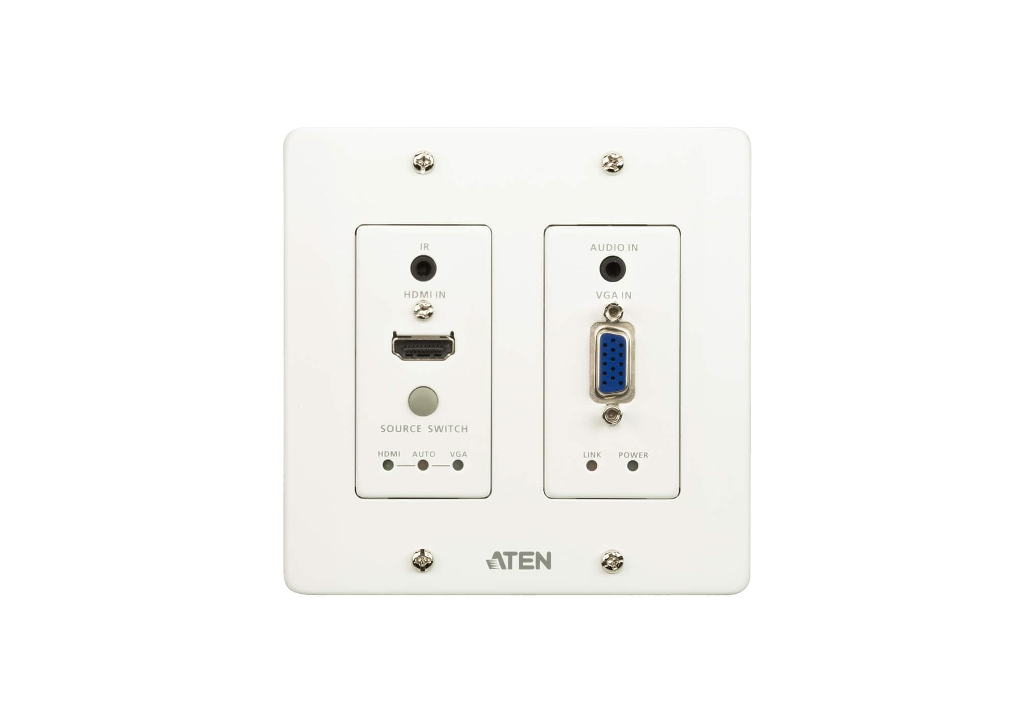 HDMI & VGA HDBaseT Transmitter with US Wall Plate (4K@100m) (HDBaseT Class A) — изглед 6