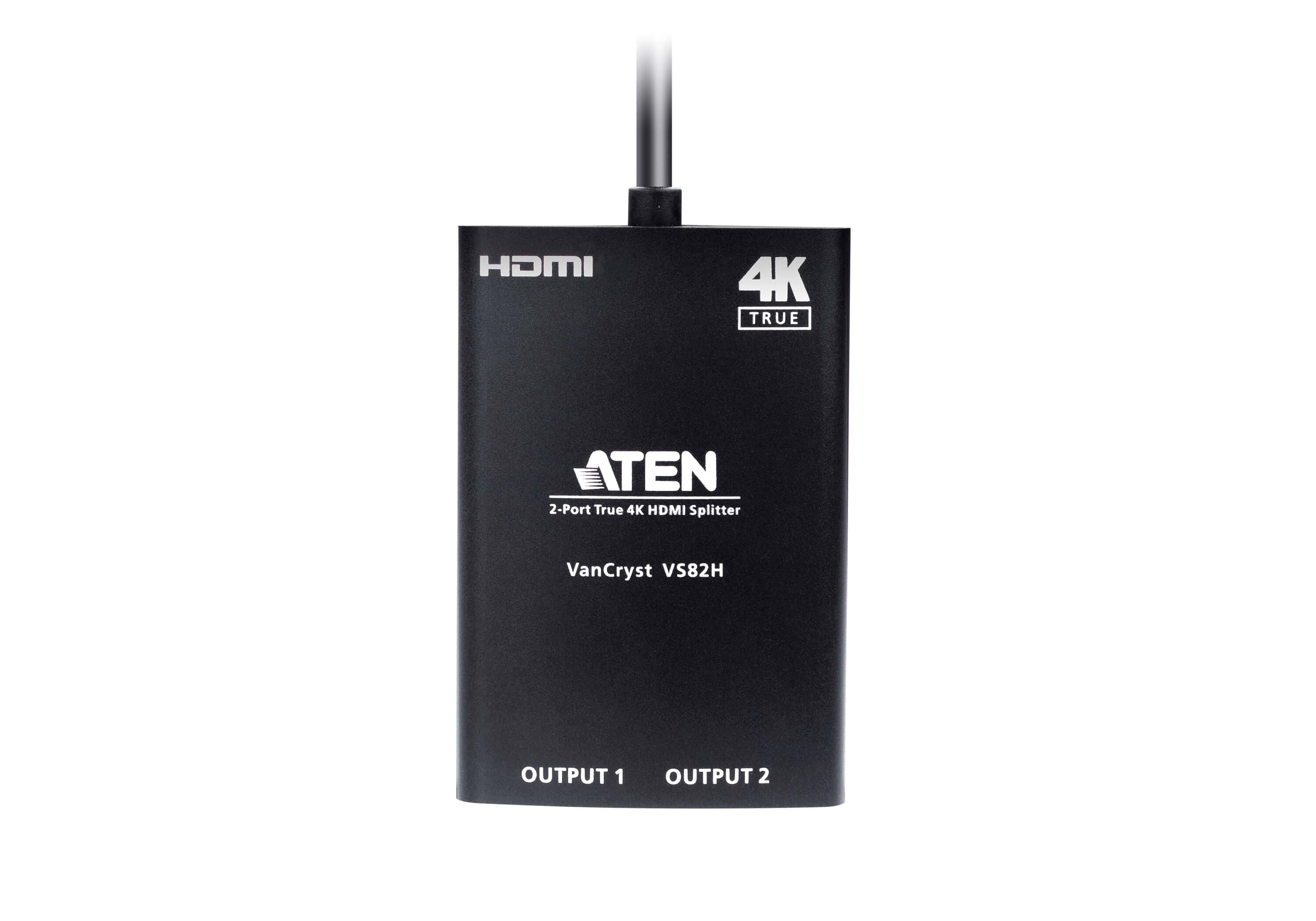 2-Port True 4K HDMI Splitter