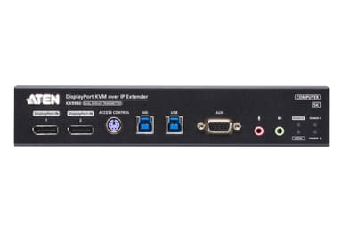 5K DisplayPort Dual Display KVM over IP Transmitter