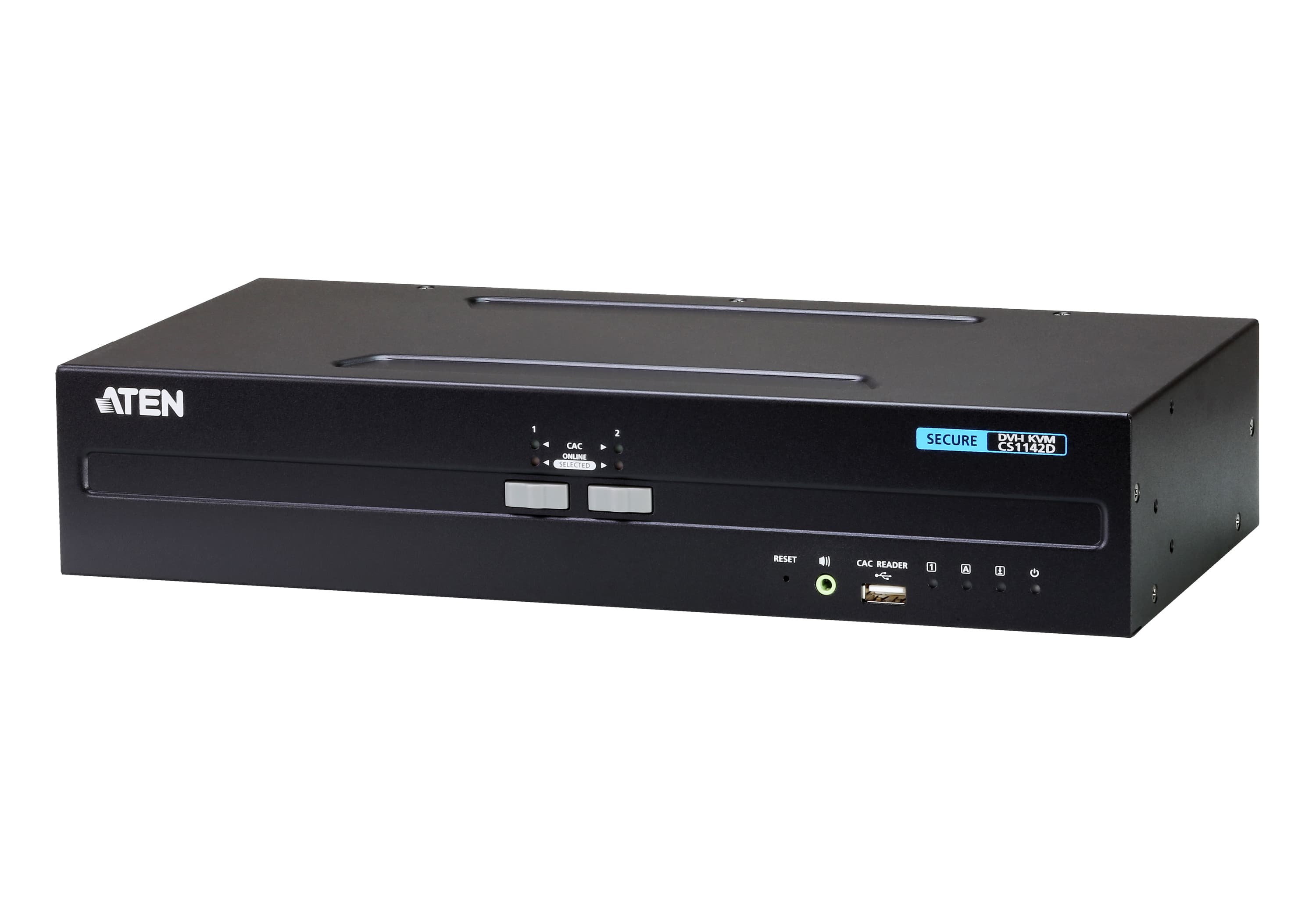 2-Port USB DVI Dual Display Secure KVM Switch (PSS PP v3.0 Compliant) — изглед 3