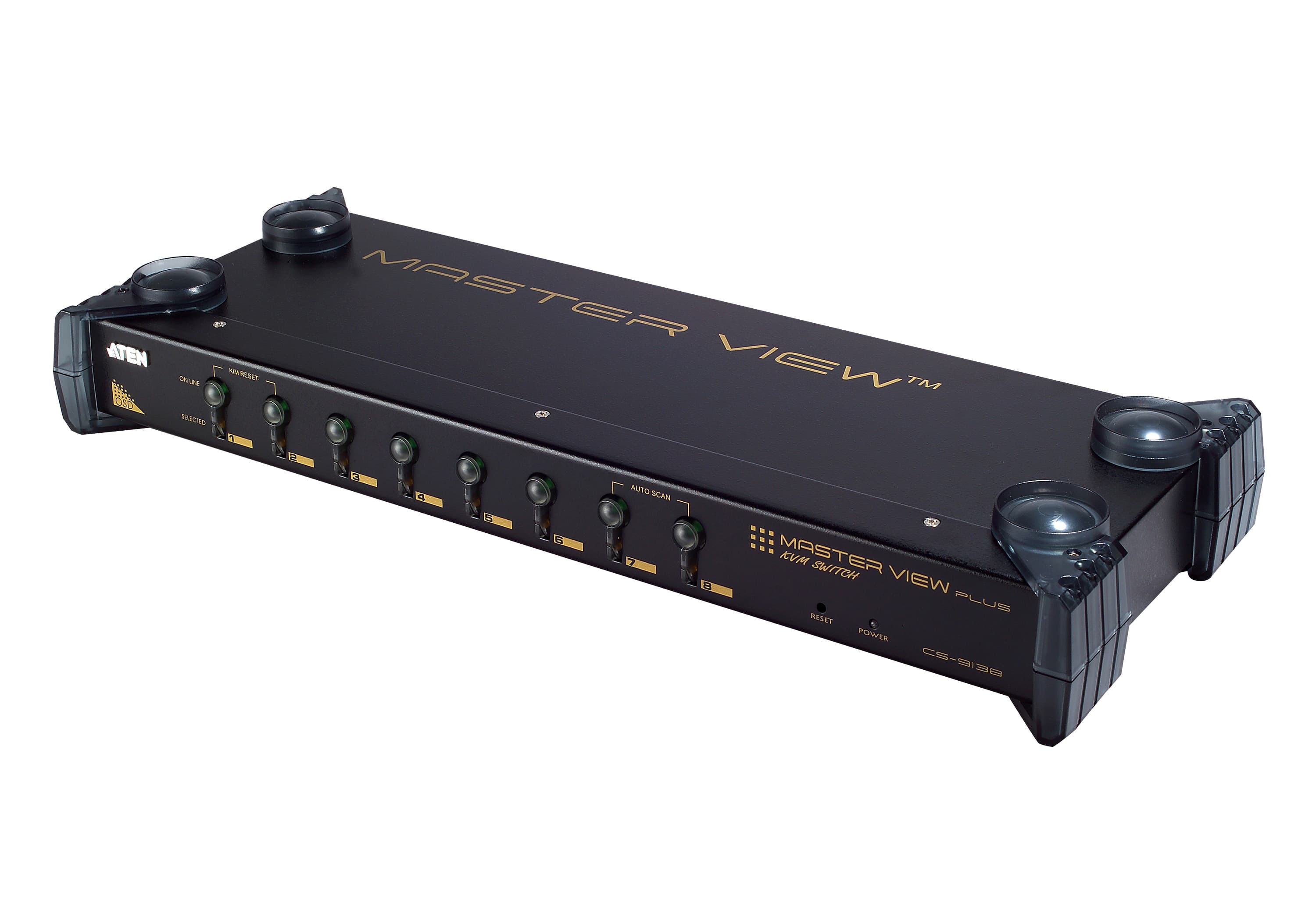 8-Port PS/2 VGA KVM Switch — view 3