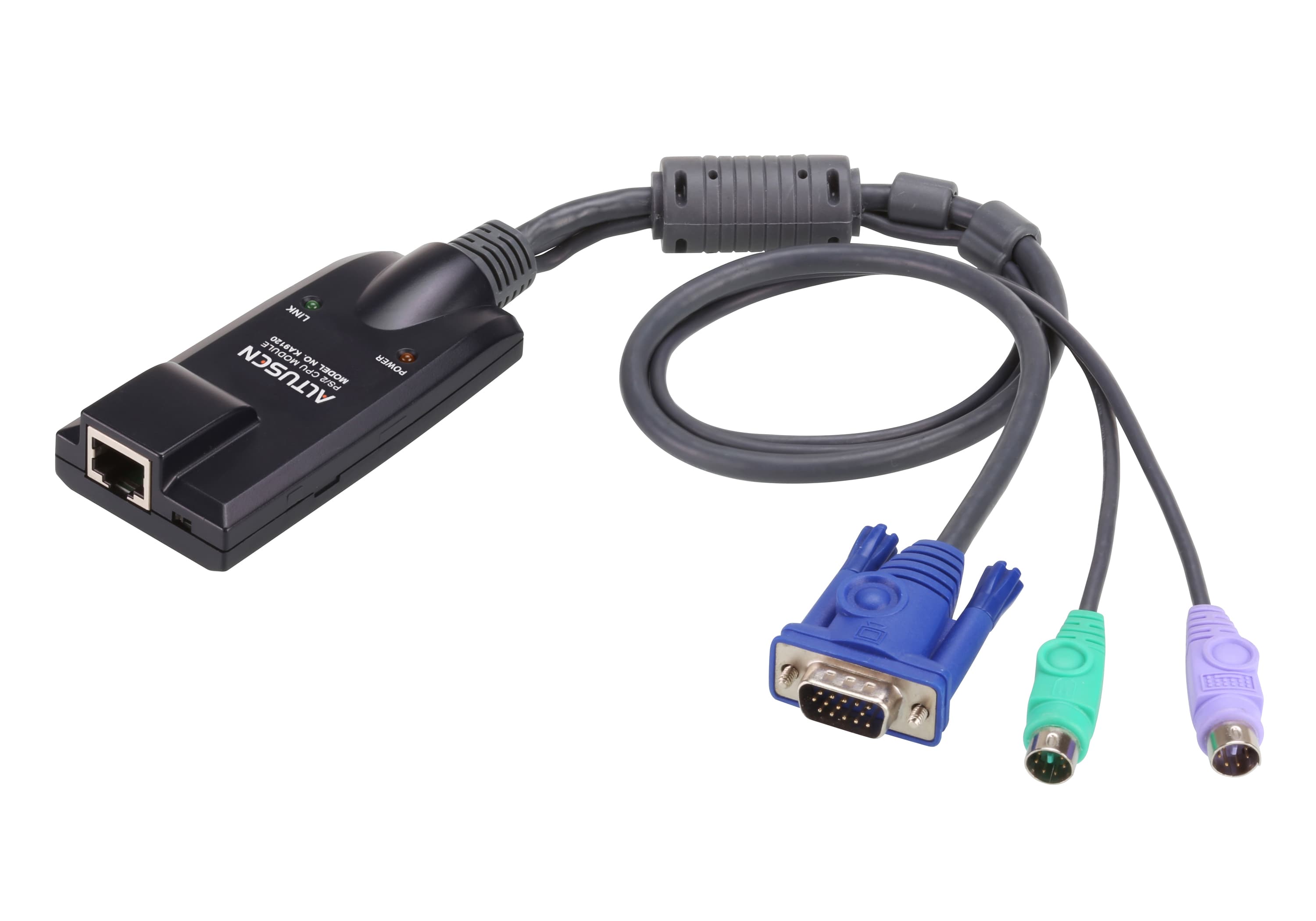 PS/2 VGA KVM Adapter with Composite Video Support