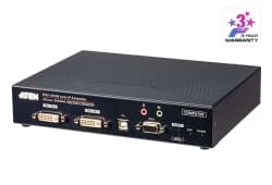 DVI-I Dual Display KVM over IP Receiver — изглед 4