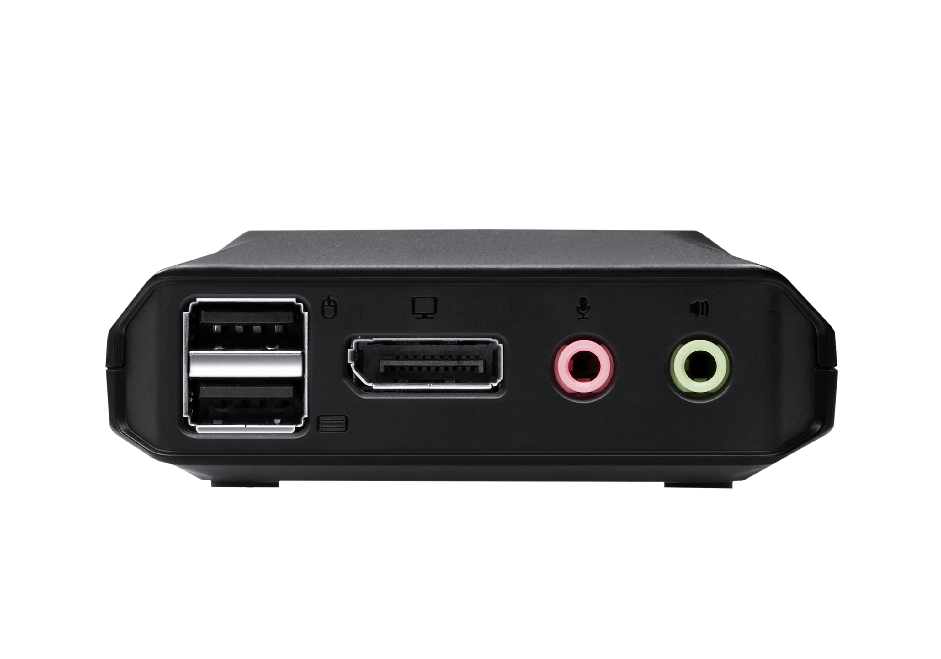 2-Port USB-C DisplayPort Hybrid Cable KVM Switch