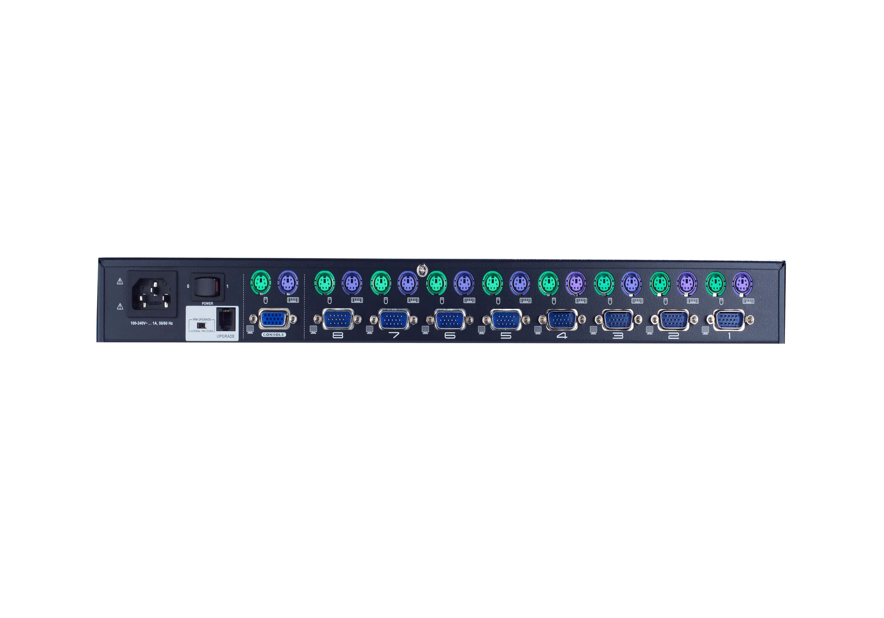 8-Port High-Density KVM Switch