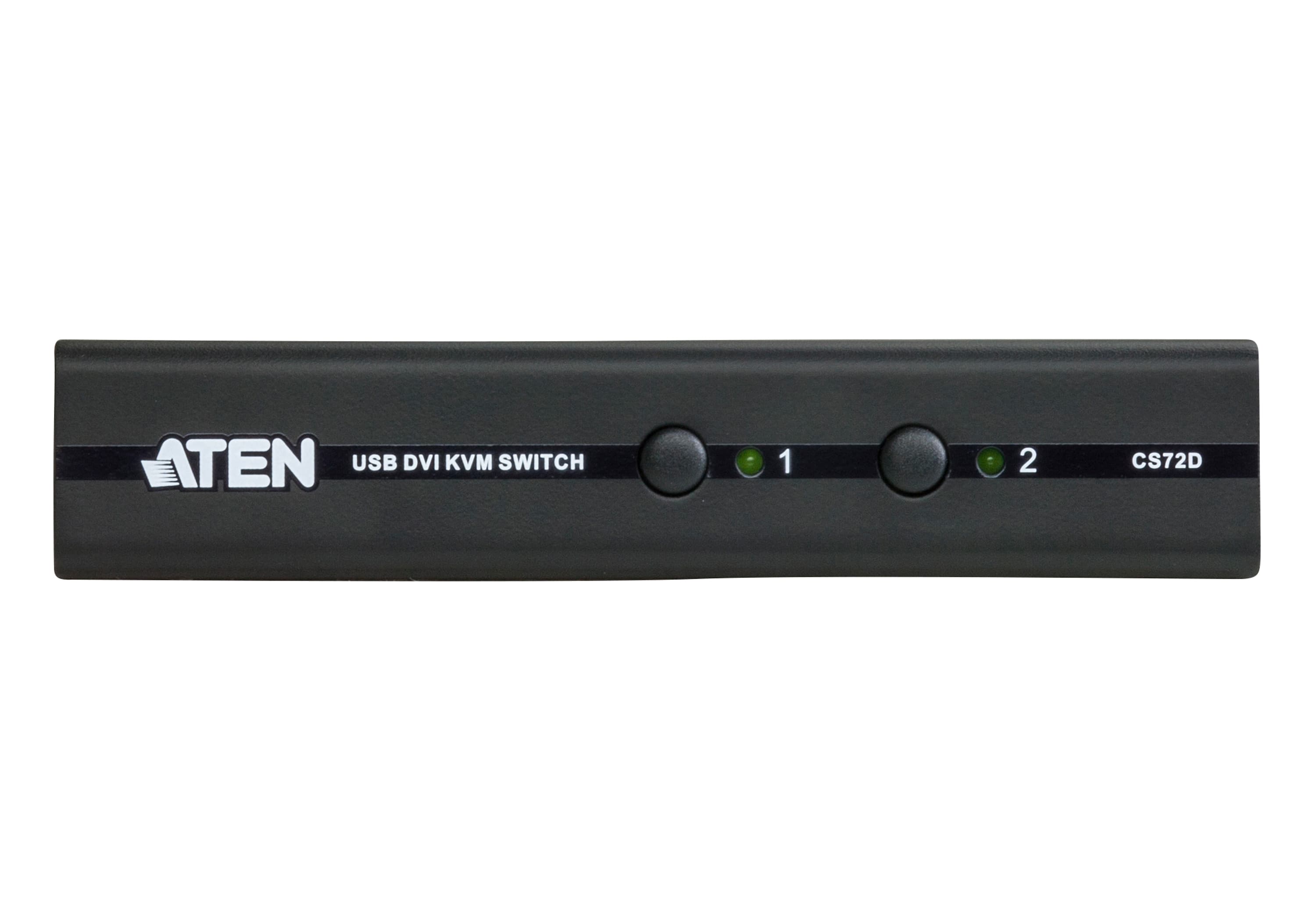 2-Port USB DVI/Audio Slim KVM Switch — view 2