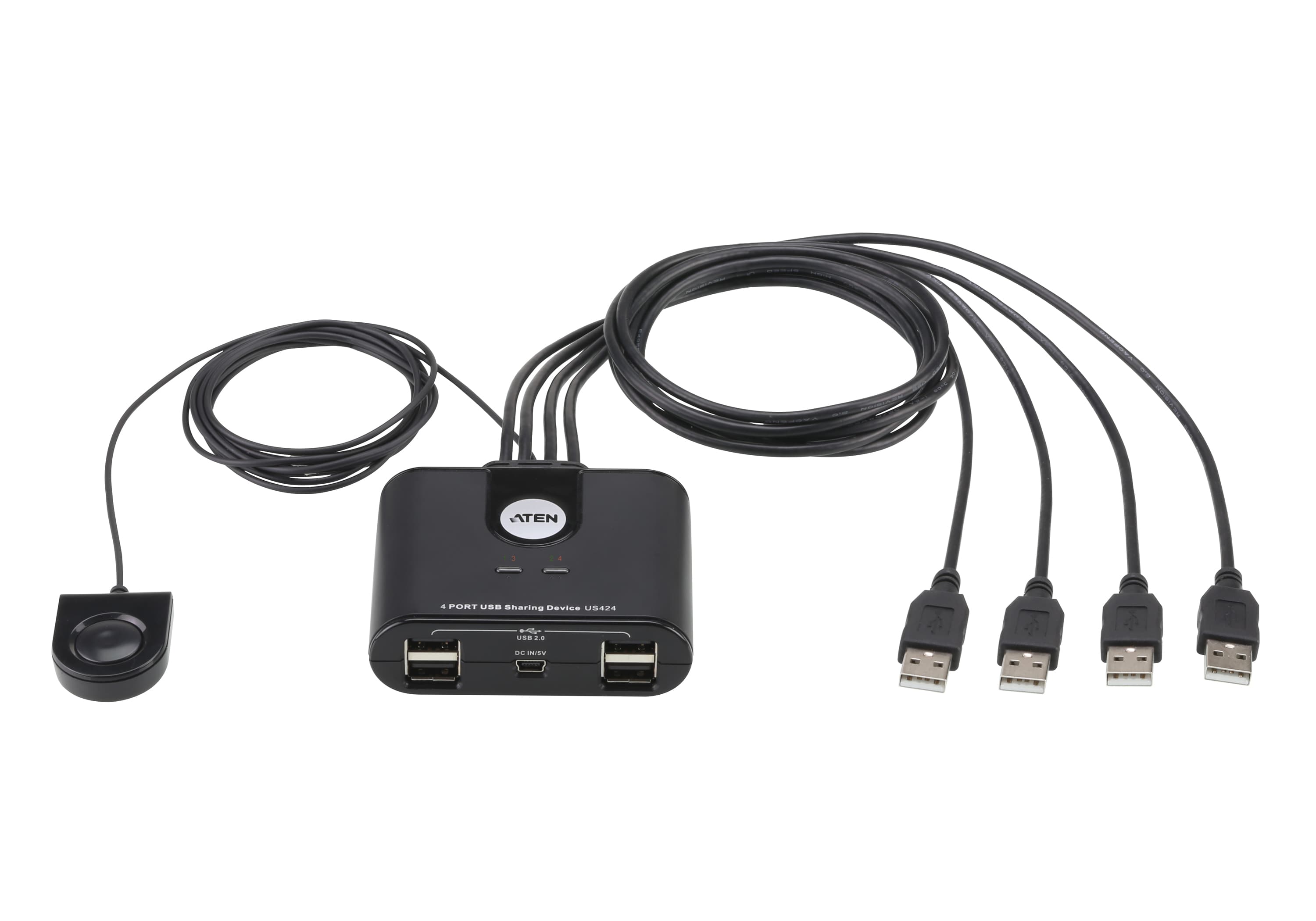 4 x 4 USB 2.0 Peripheral Sharing Switch — изглед 2