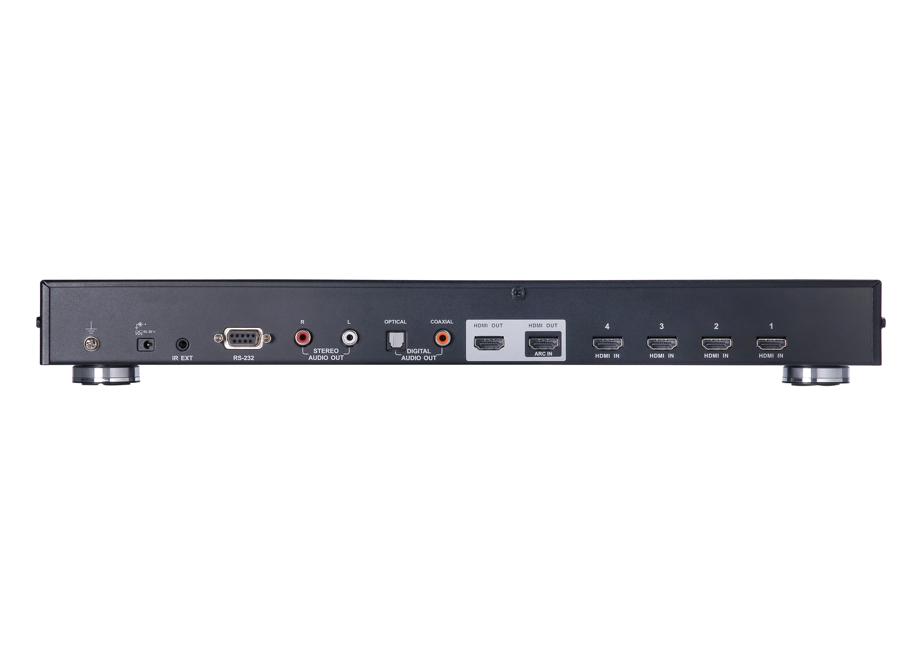 4-Port HDMI Switch with Dual Output — изглед 3