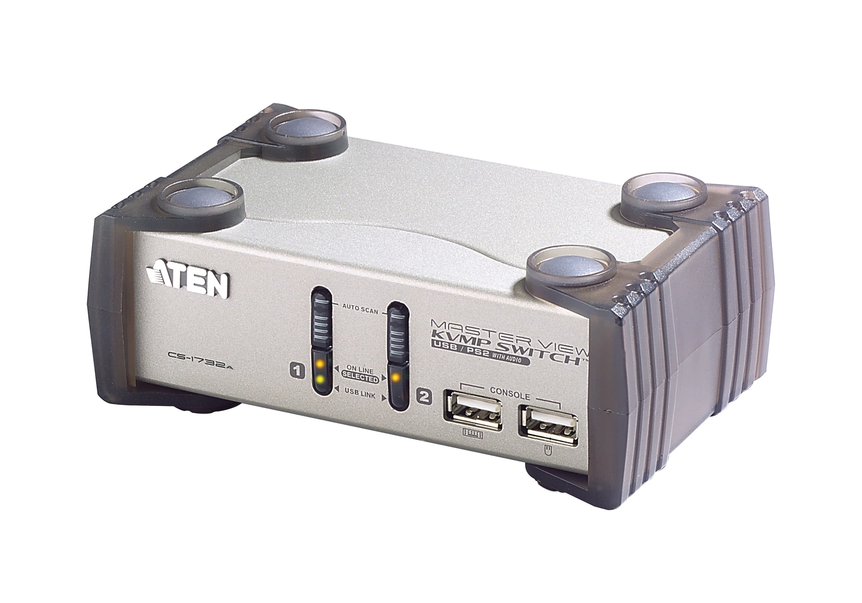 2-Port PS/2-USB VGA/Audio KVMP™ Switch