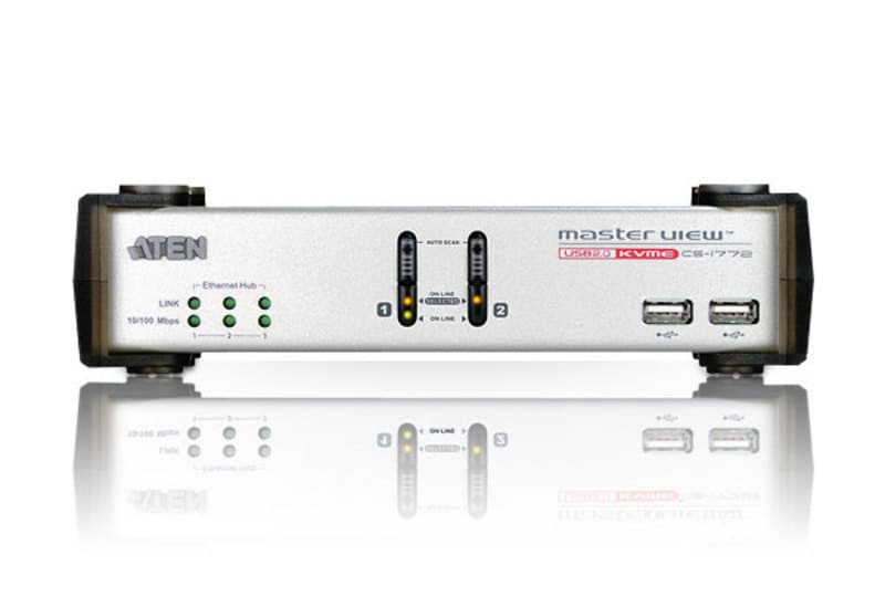 2-Port USB 2.0 KVME™ Switch — view 2