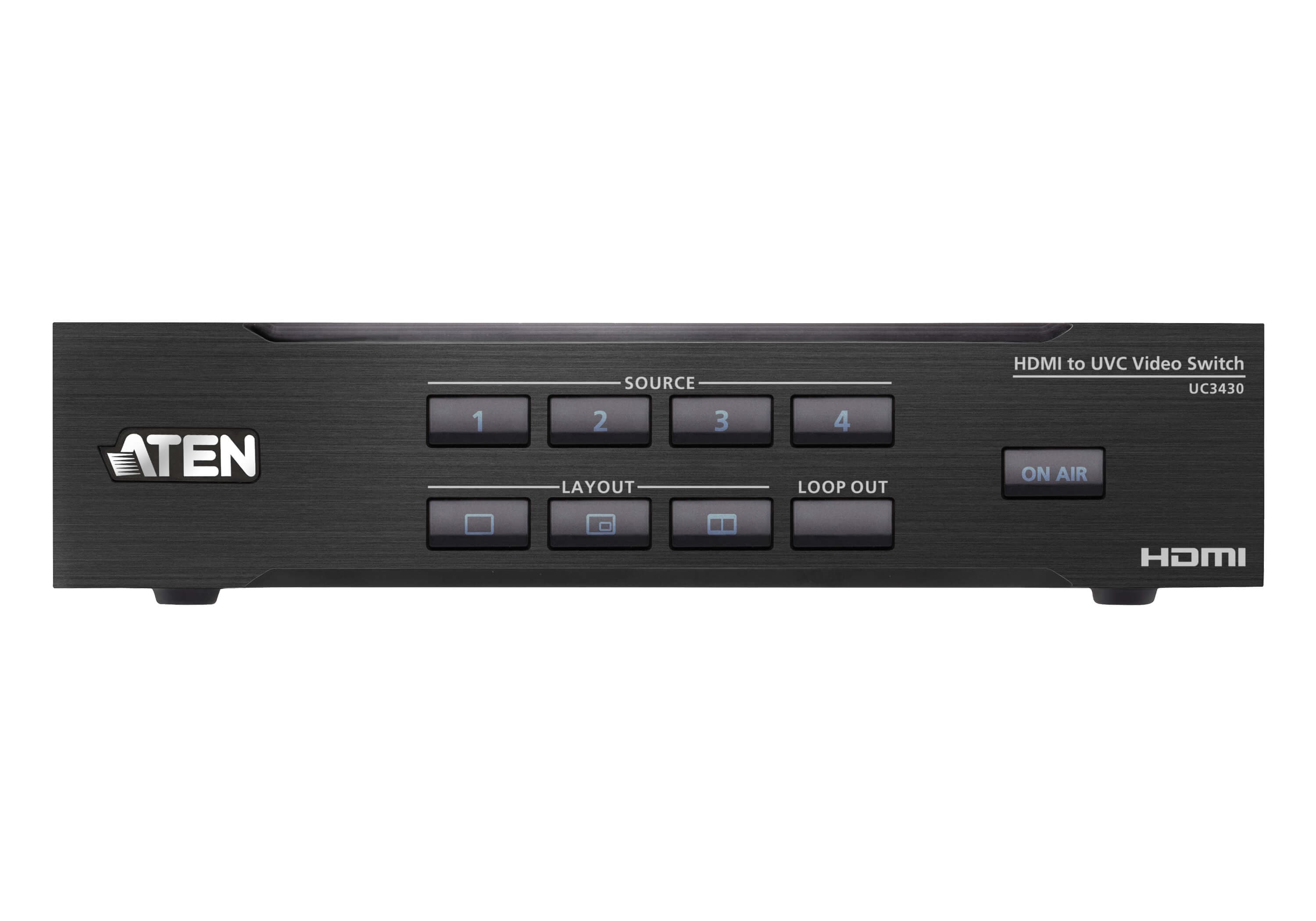 CAMLIVE™ PRO 4K 4-Input HDMI to USB Video Switcher