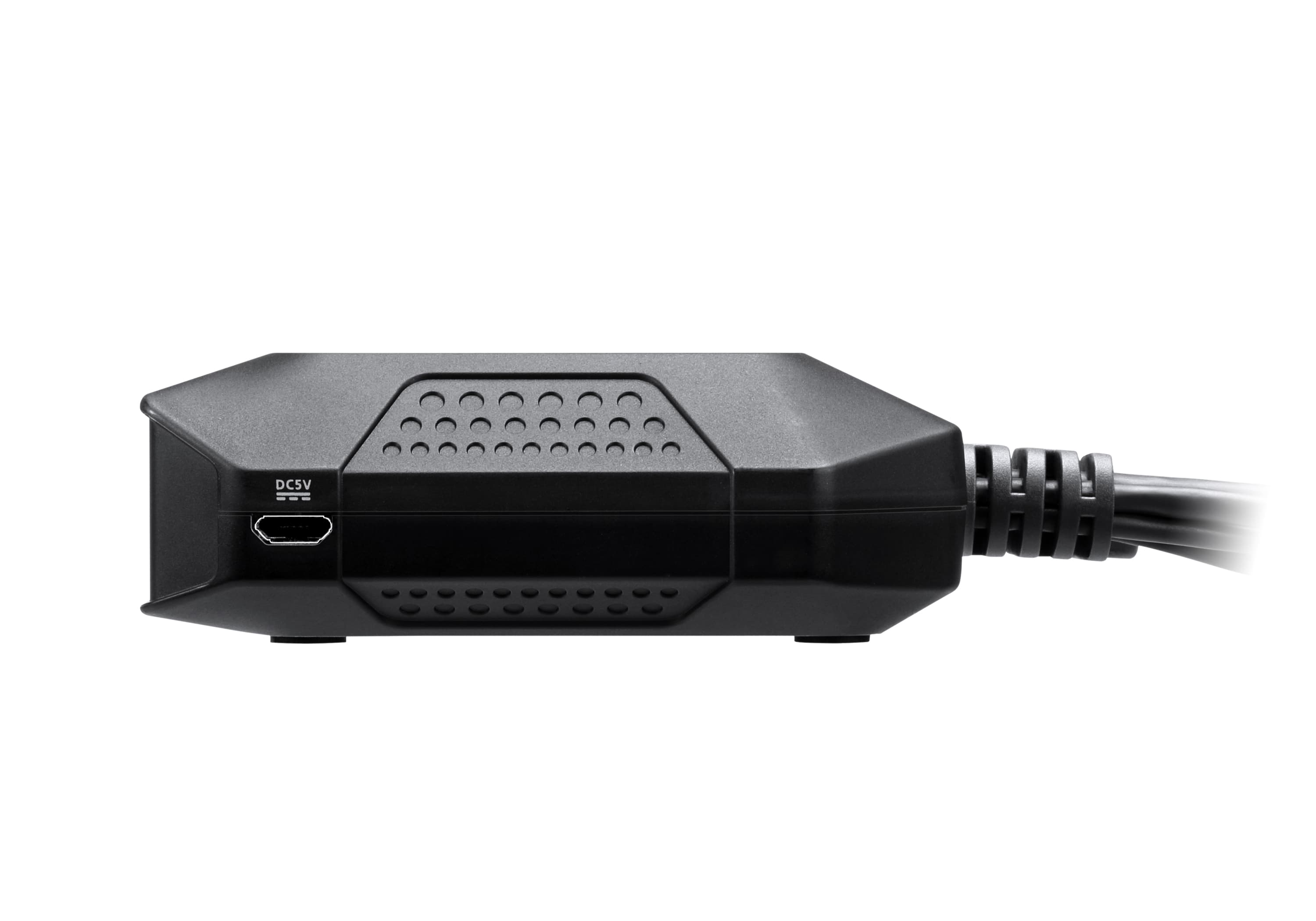 2-Port USB-C DisplayPort Hybrid Cable KVM Switch — view 4