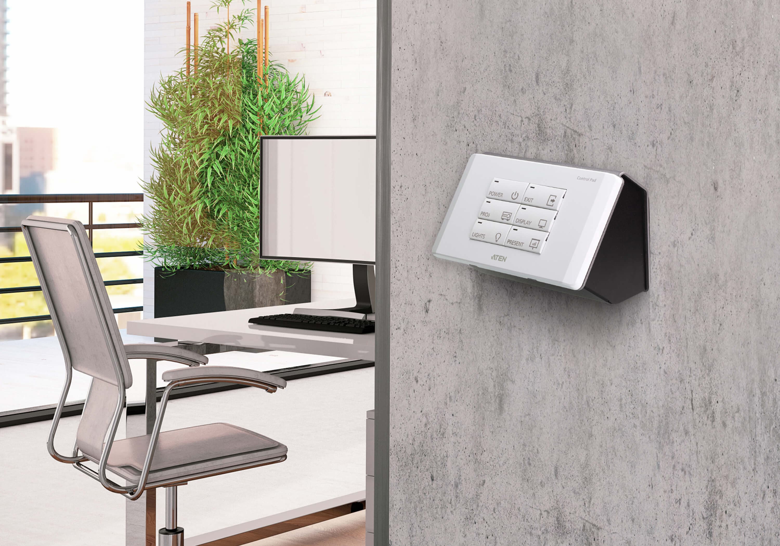 ATEN Control System - 12-button Control Pad (EU, 2 Gang) — изглед 8