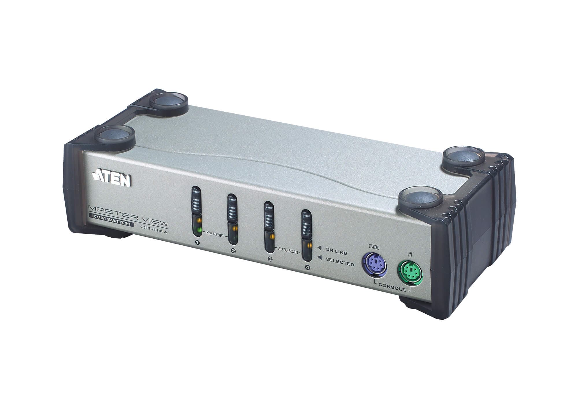 4-Port PS/2 VGA KVM Switch — view 3
