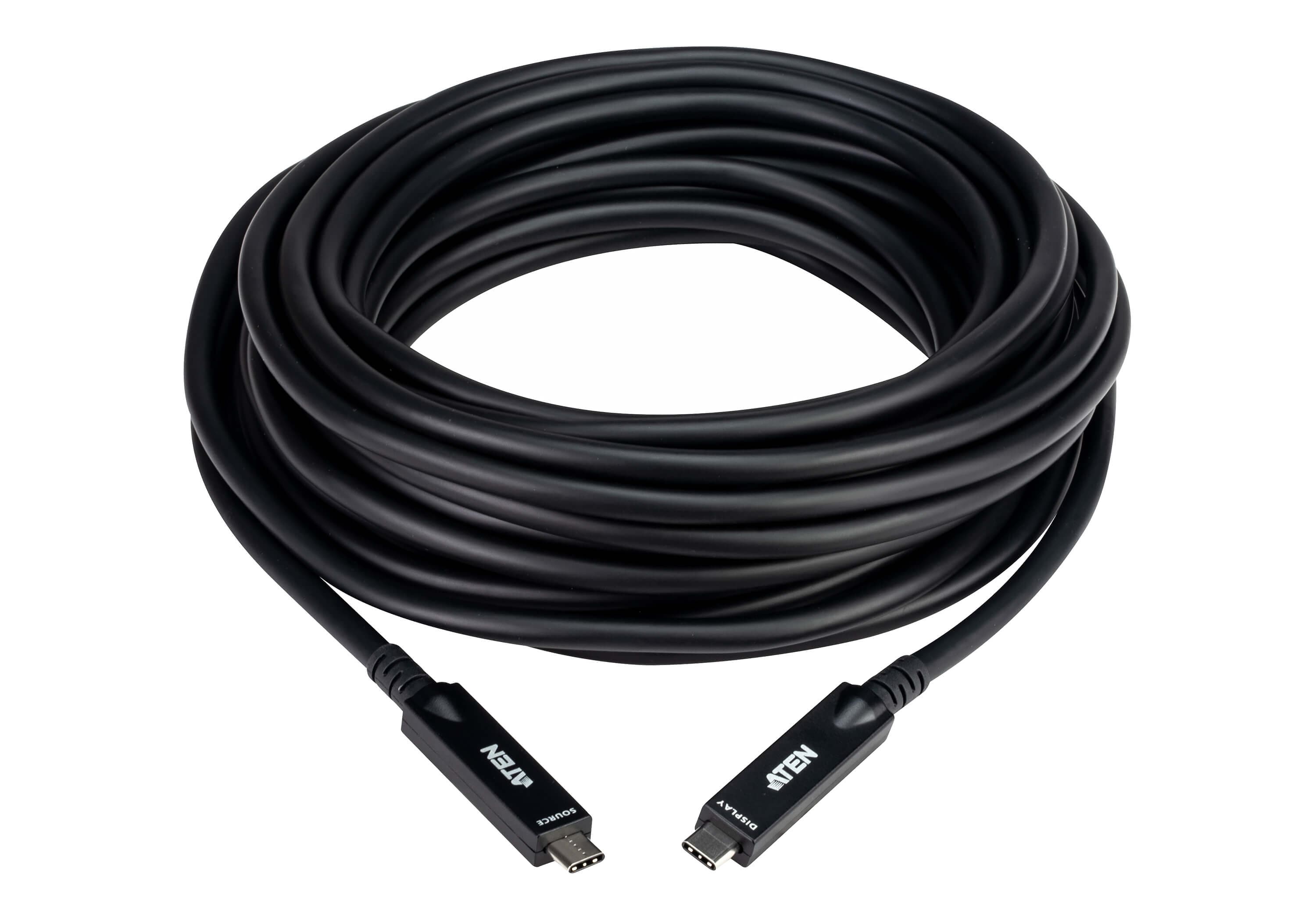 10 m Ultra HD USB-C Active Optical Cable — изглед 3