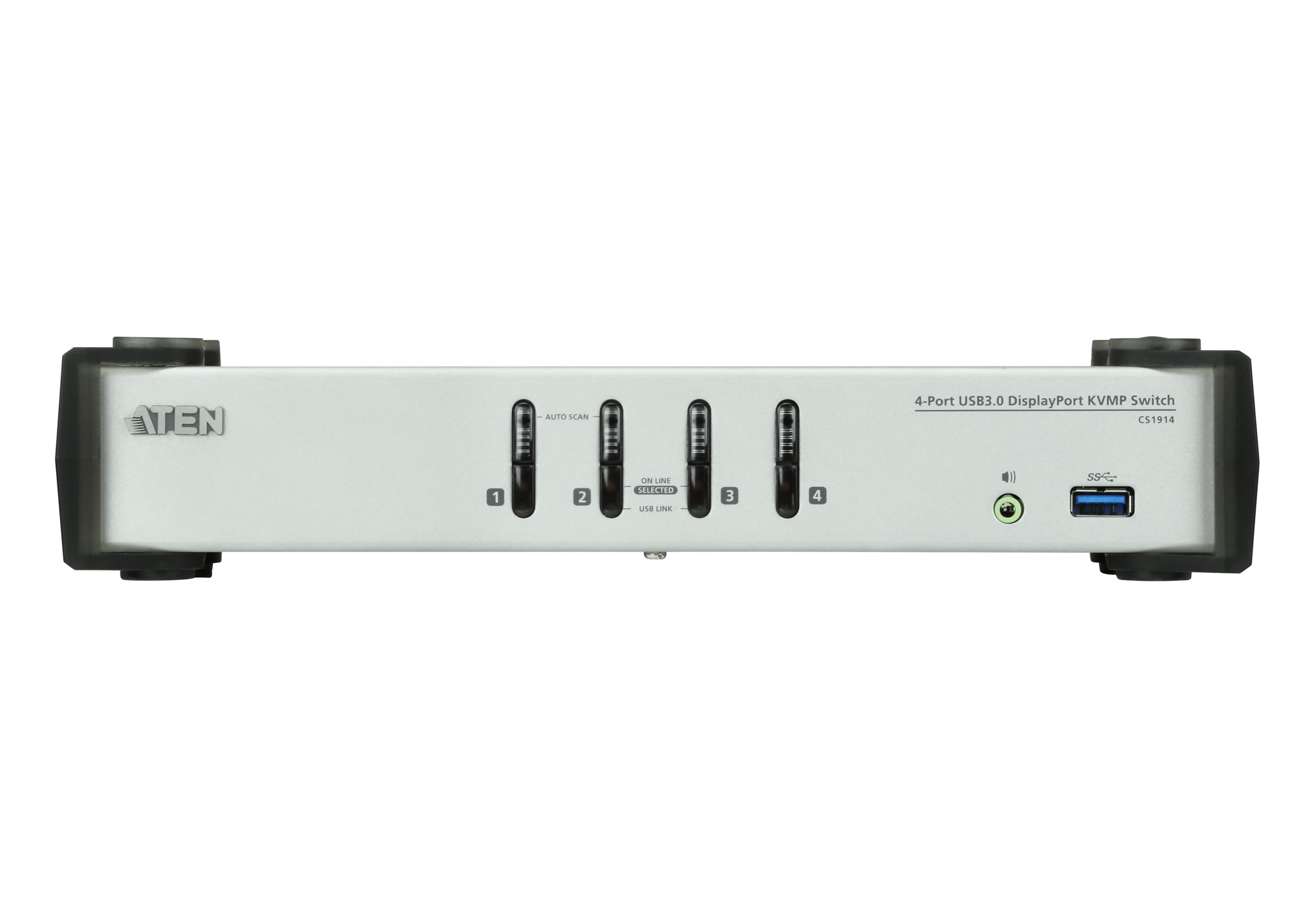 4-Port USB 3.0 DisplayPort KVMP™ Switch (Cables included)