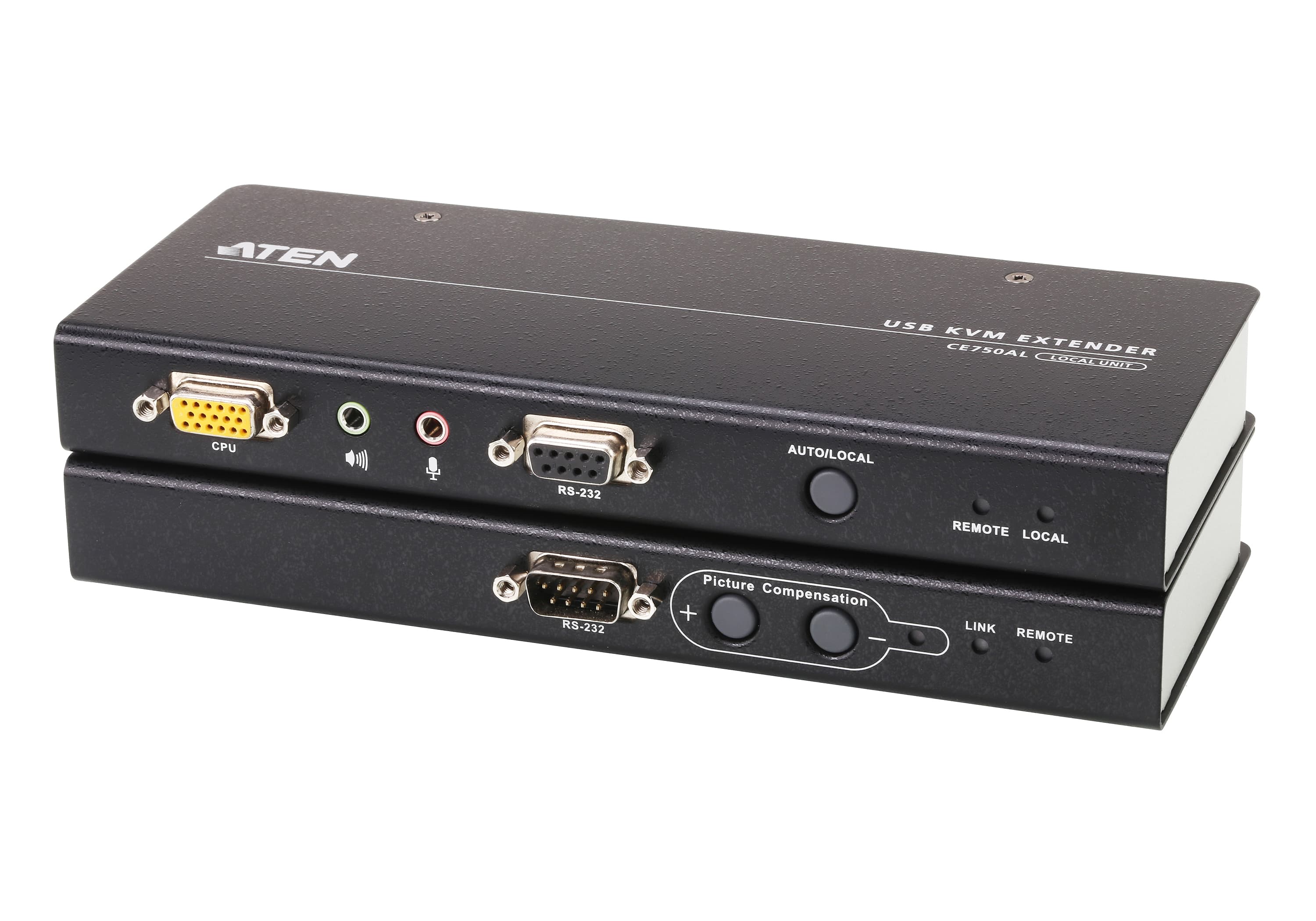 USB VGA/Audio Cat 5 KVM Extender (1280 x 1024@200m) — изглед 3