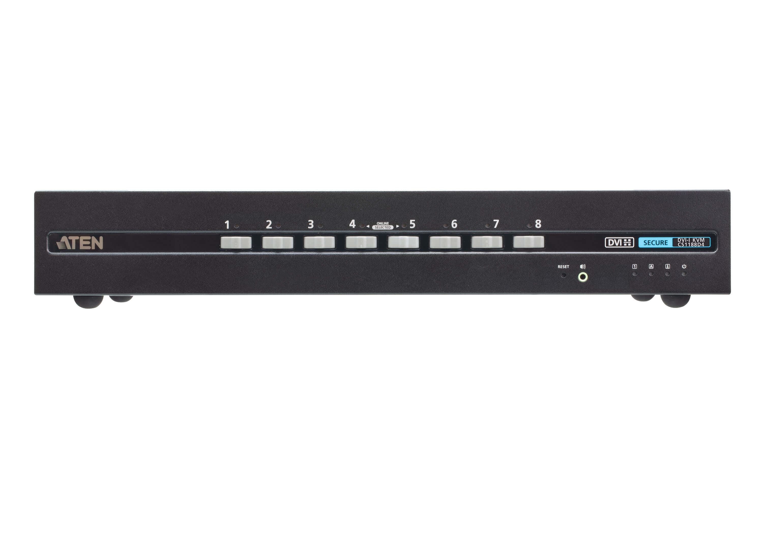 8-Port USB DVI Secure KVM Switch (PSD PP v4.0 Compliant) — изглед 2