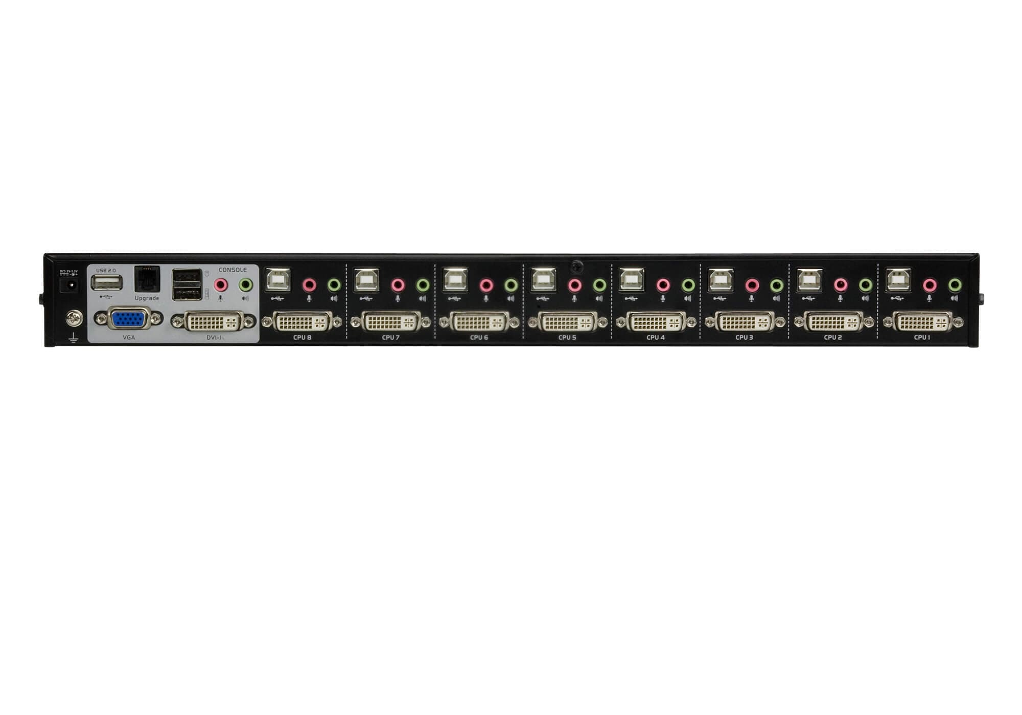 8-Port USB DVI/Audio KVM Switch — изглед 2