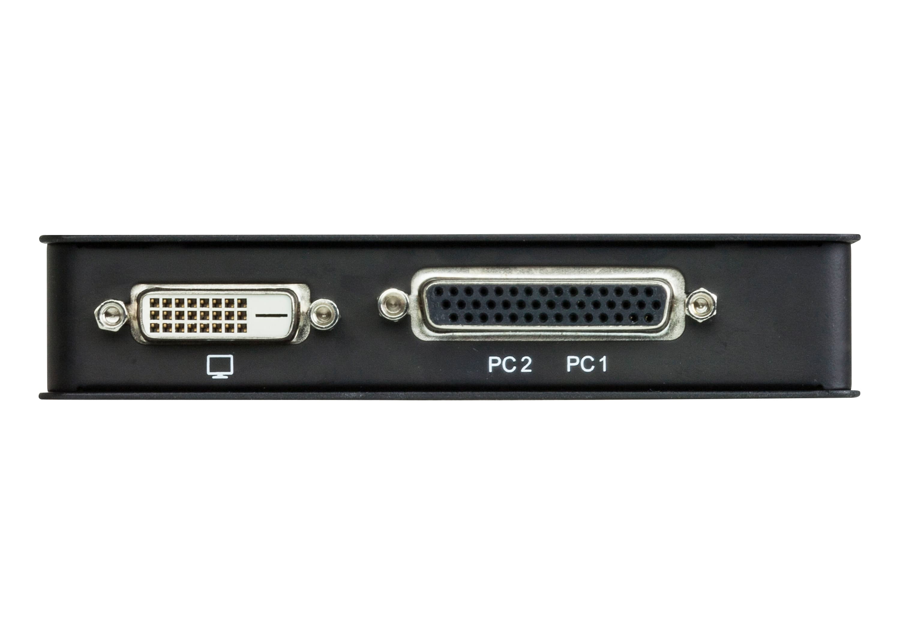 2-Port USB DVI/Audio Slim KVM Switch — view 3