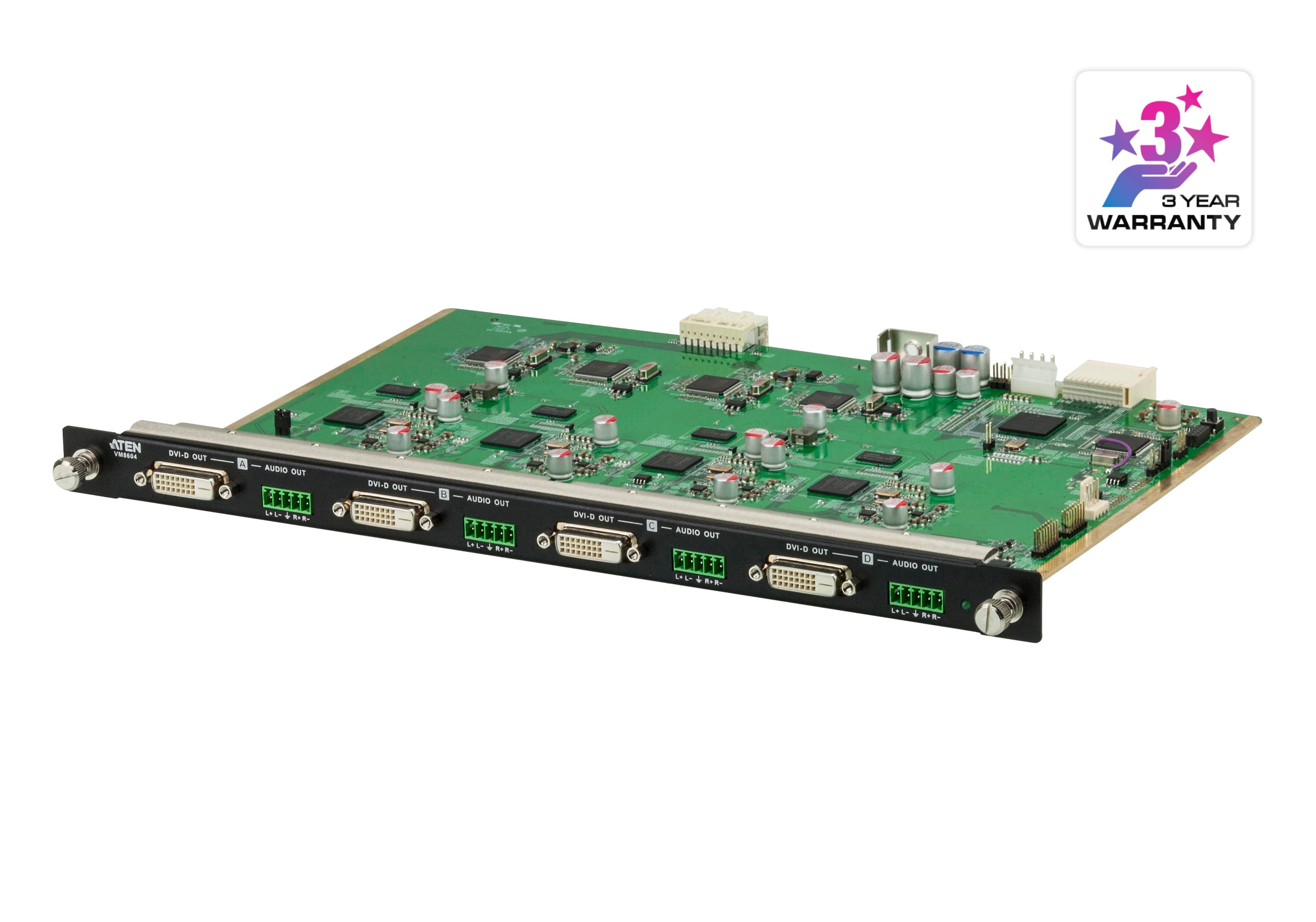 4-Port DVI Output Board with Scaler — изглед 2