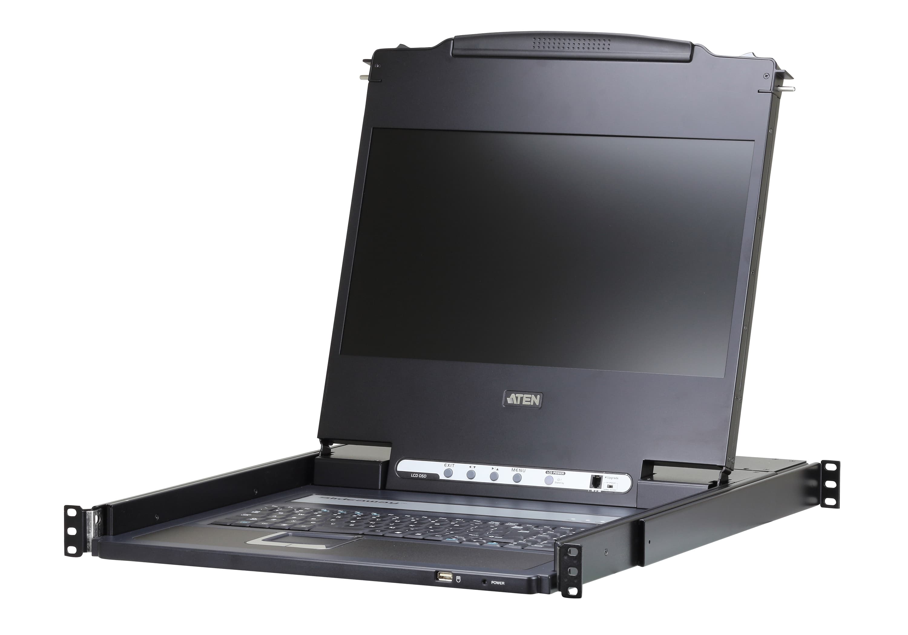 Single Rail LCD Console (USB, HDMI / DVI / VGA) — изглед 3