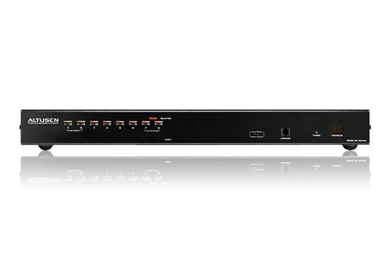 8-Port  Cat 5 High-Density KVM Switch — изглед 2