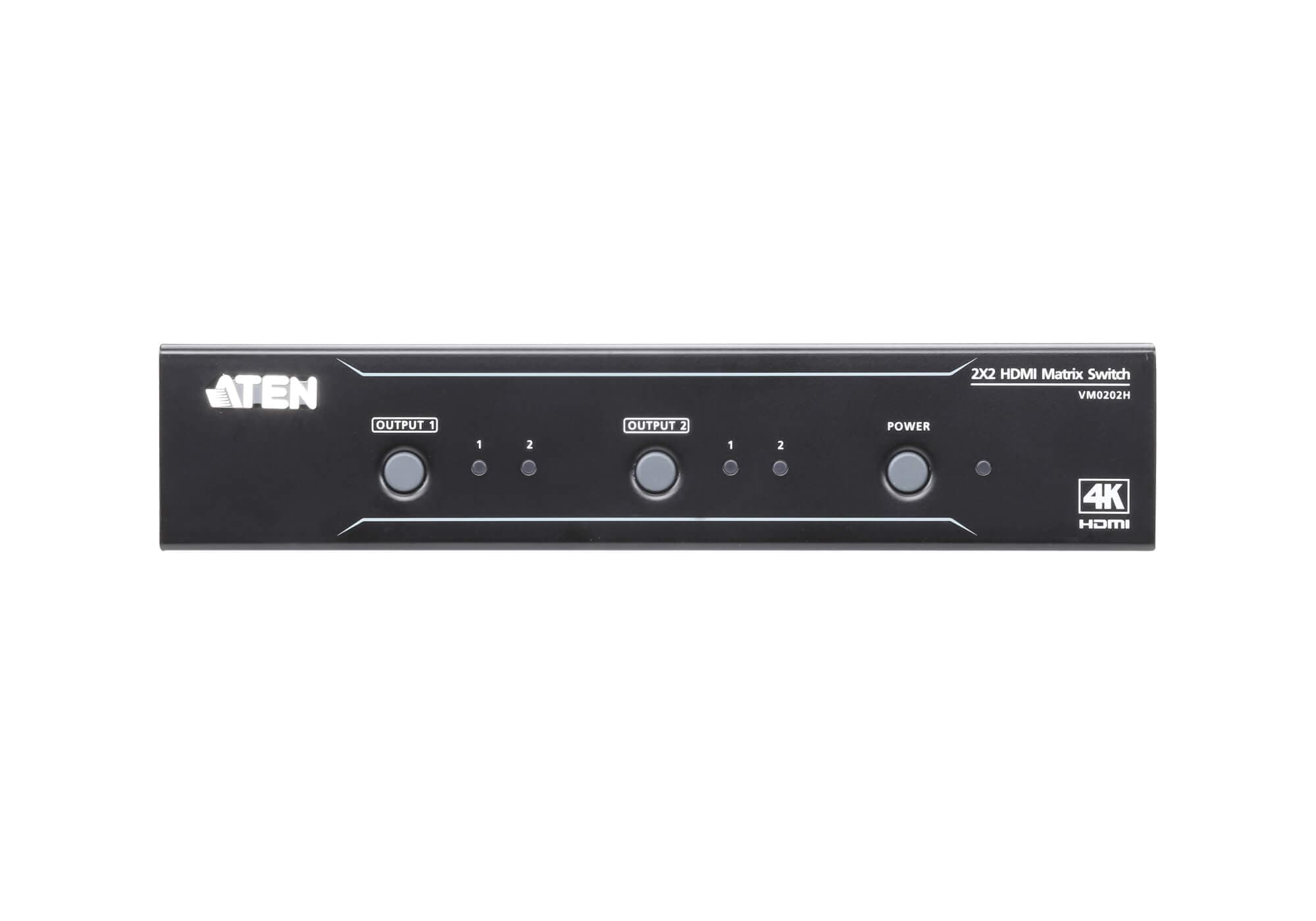 2x2 4K HDMI Matrix Switch