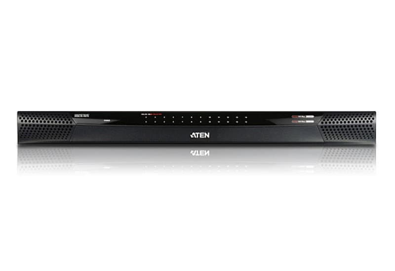 24-Port KVM over IP Switch
1 local / 4 remote user access — изглед 2