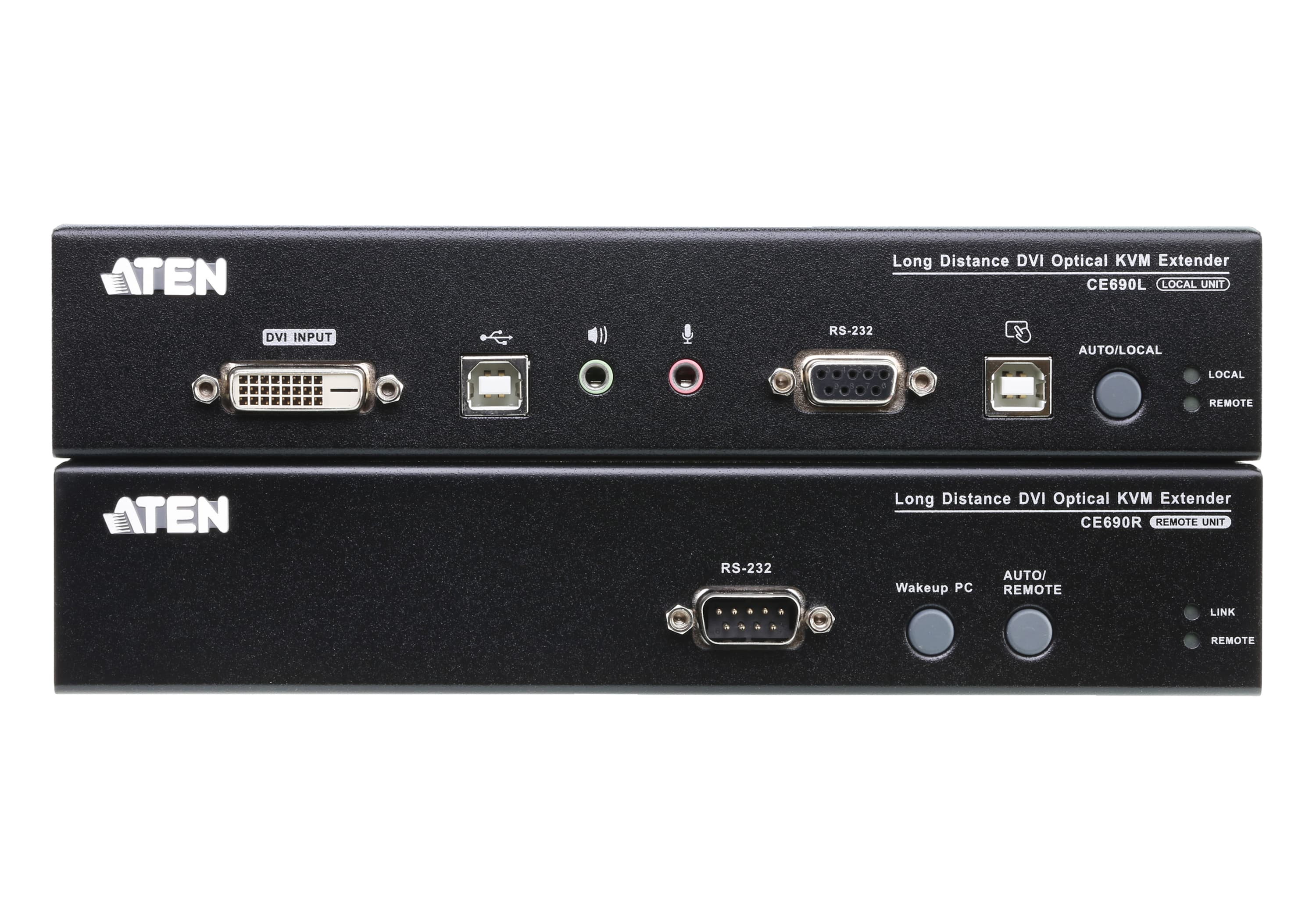 USB DVI Optical KVM Extender (1920 x 1200@20km) — изглед 2