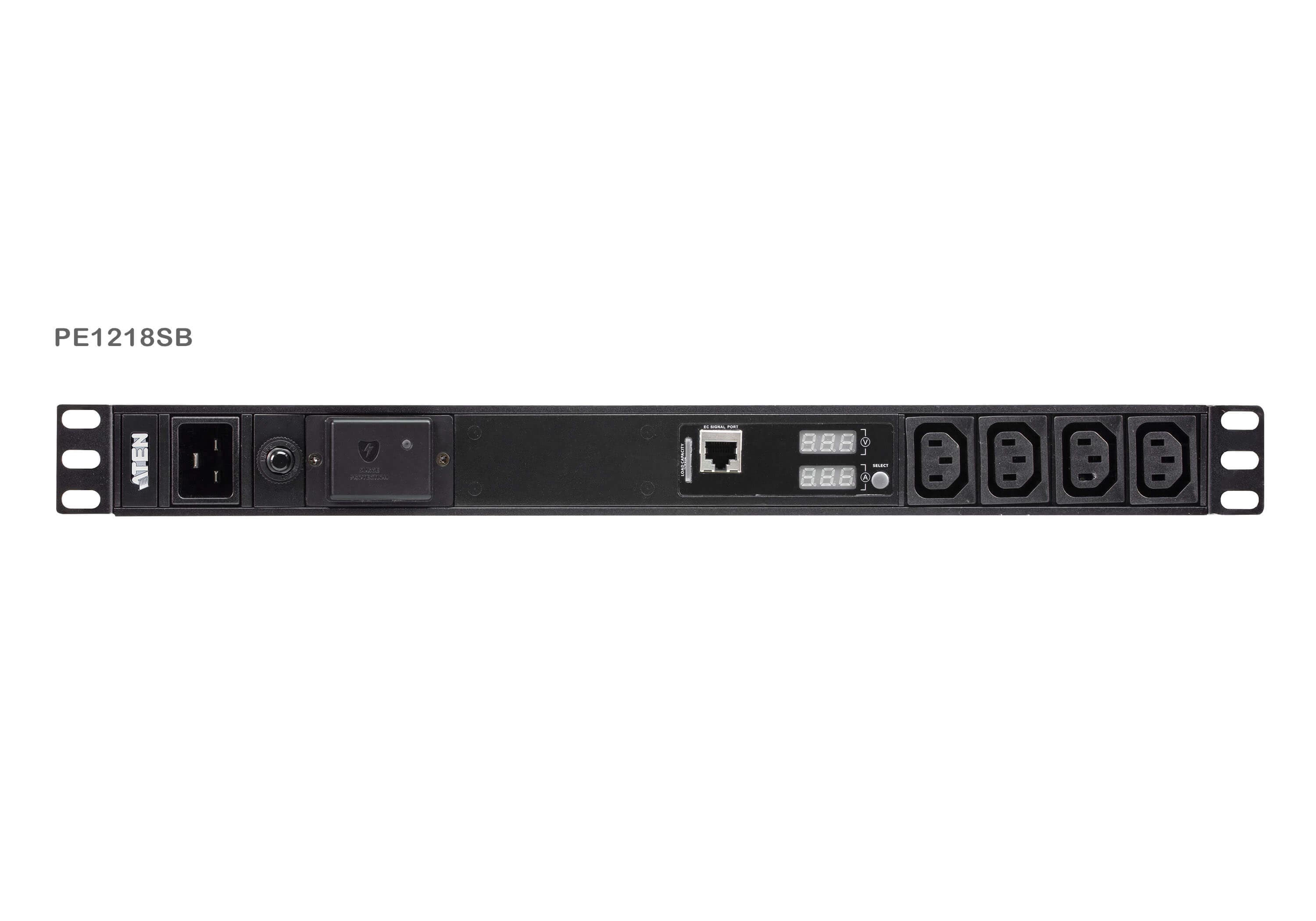 Basic Metered 1U PDU with Surge Protection