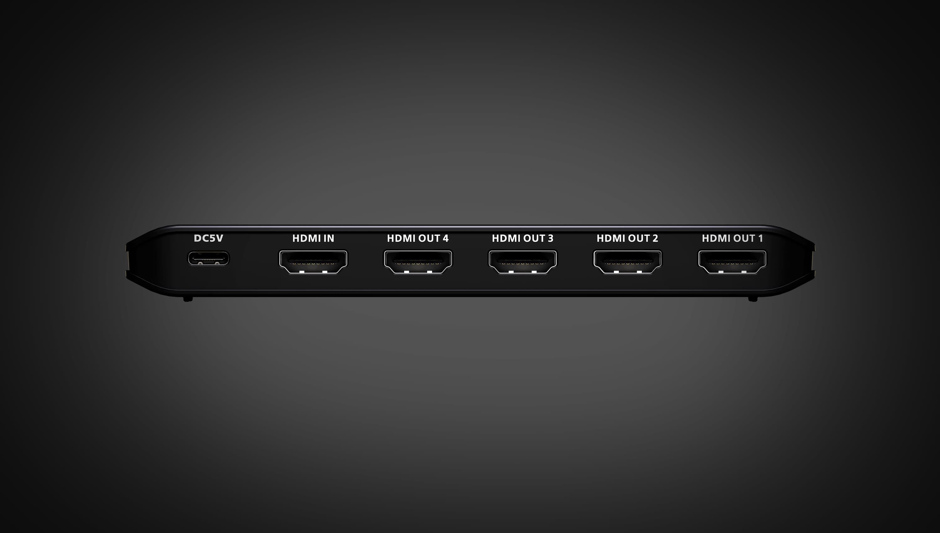 4-Port True 4K HDMI Splitter — изглед 2