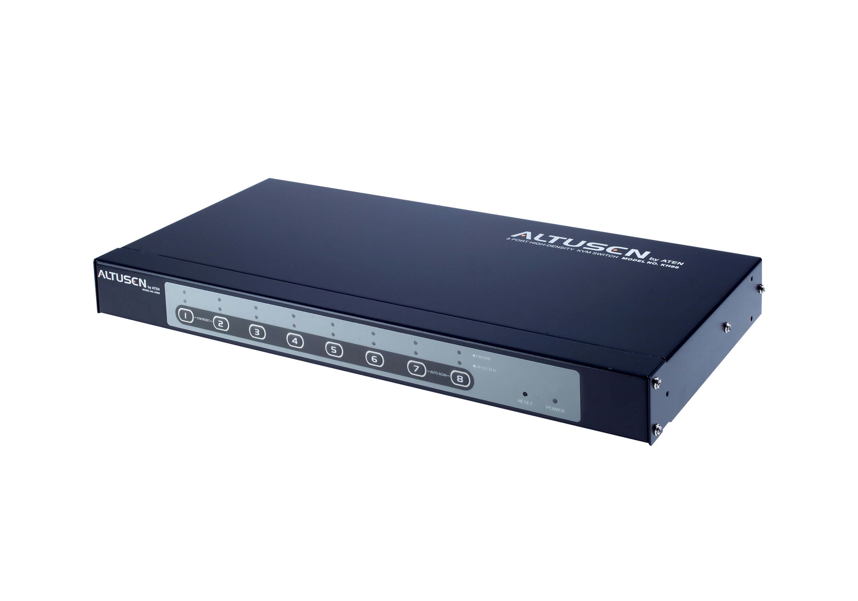 8-Port High-Density KVM Switch — изглед 3