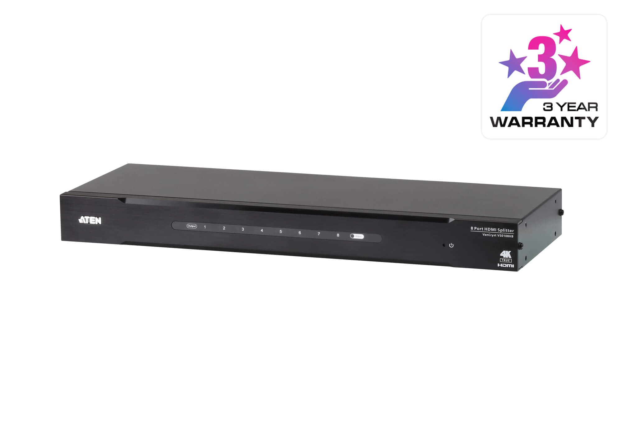 8-Port True 4K HDMI Splitter — view 3