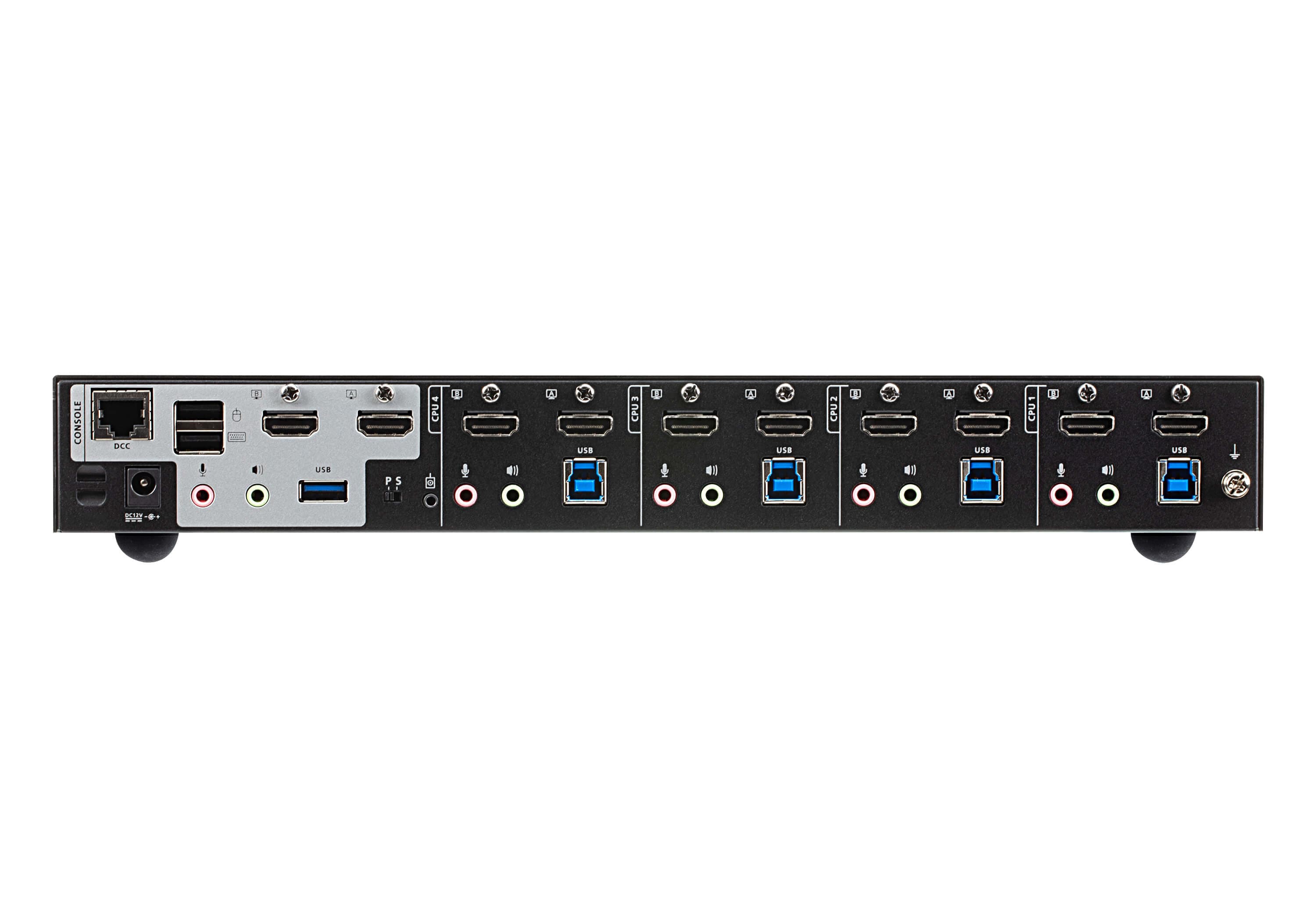 4-Port USB 3.0 4K HDMI Dual Display KVMP™ Switch — view 2