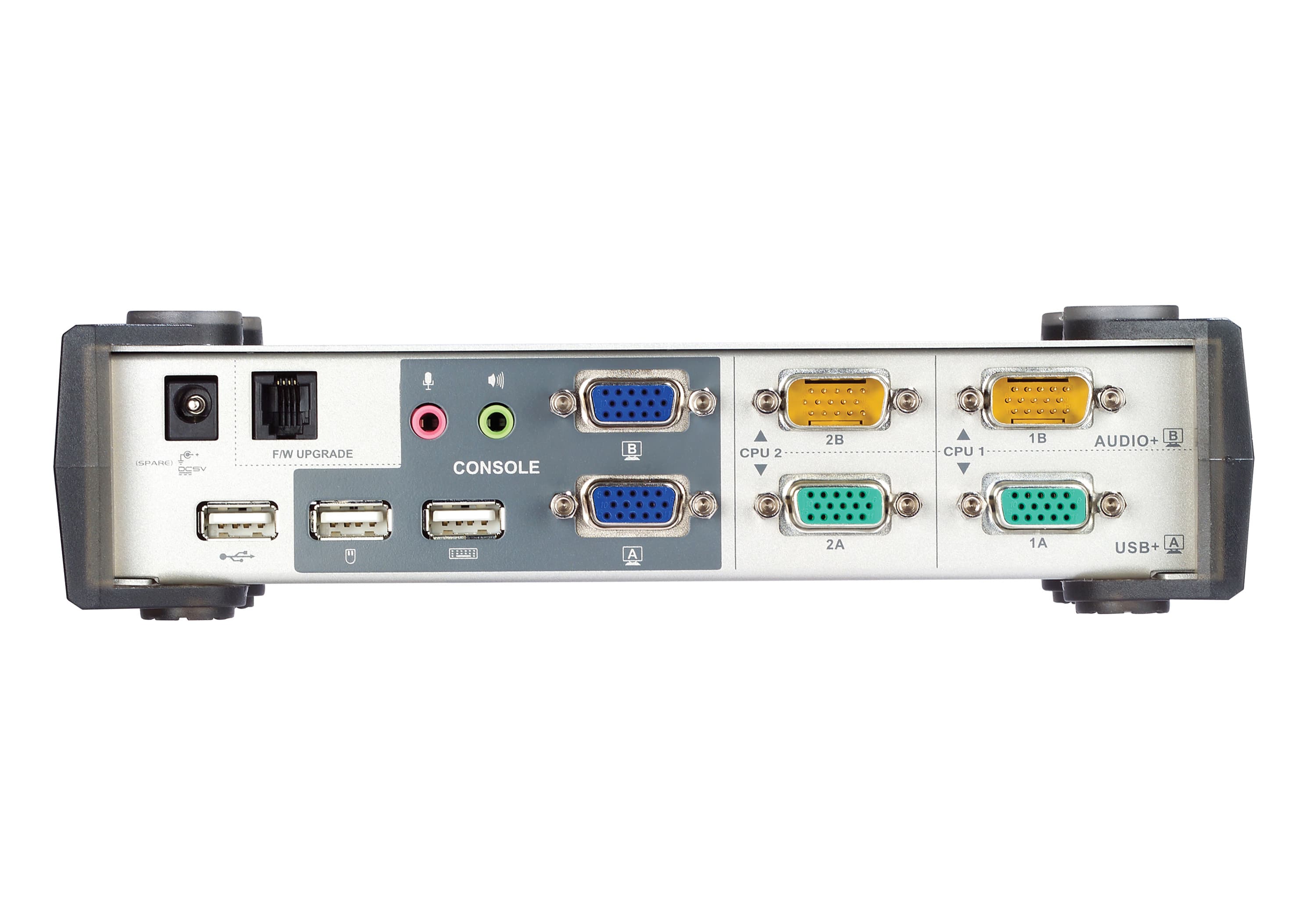 2-Port USB VGA Dual Display/Audio KVMP™ Switch — изглед 3
