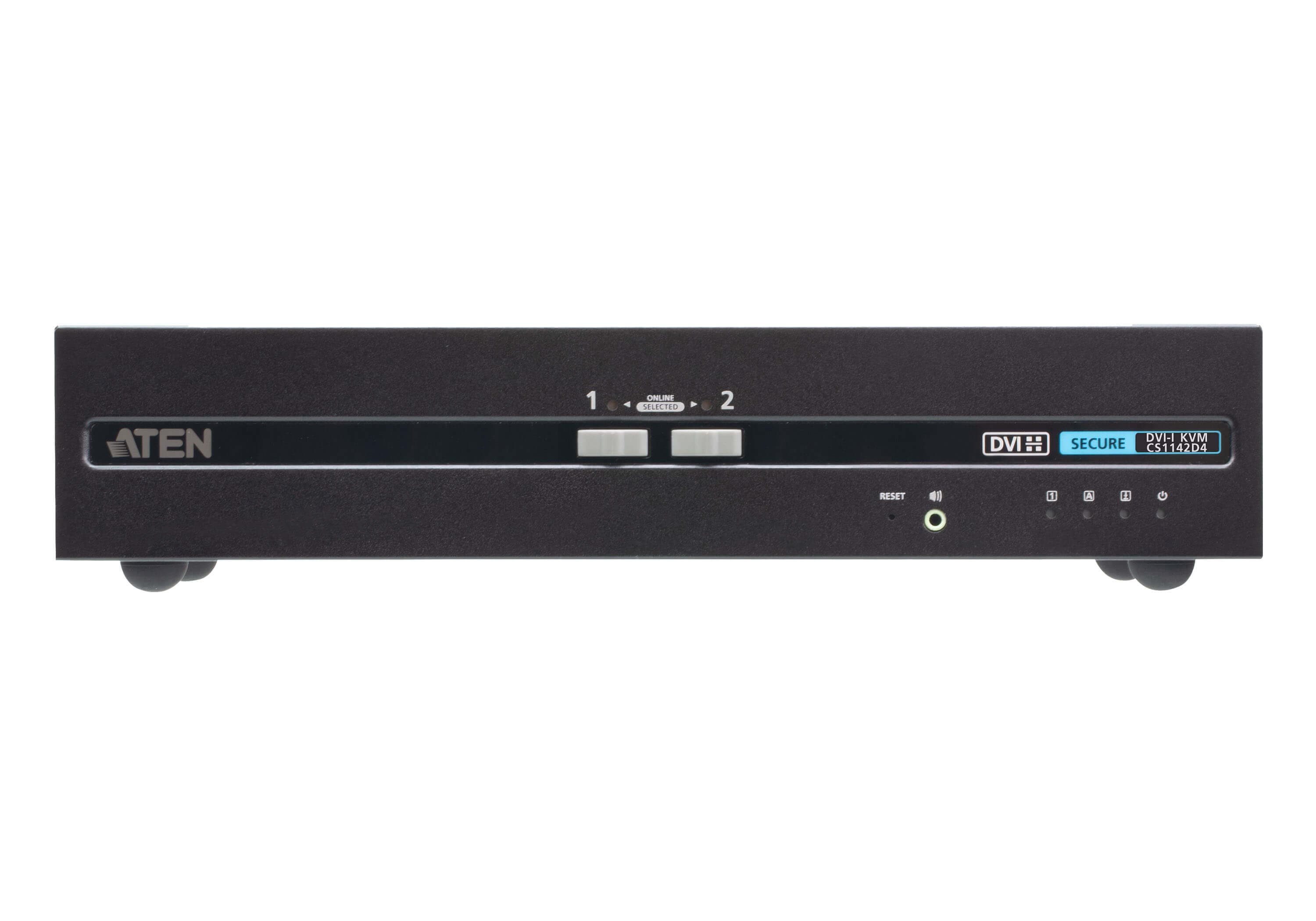 2-Port USB DVI Dual Display Secure KVM Switch (PSD PP v4.0 Compliant) — изглед 2
