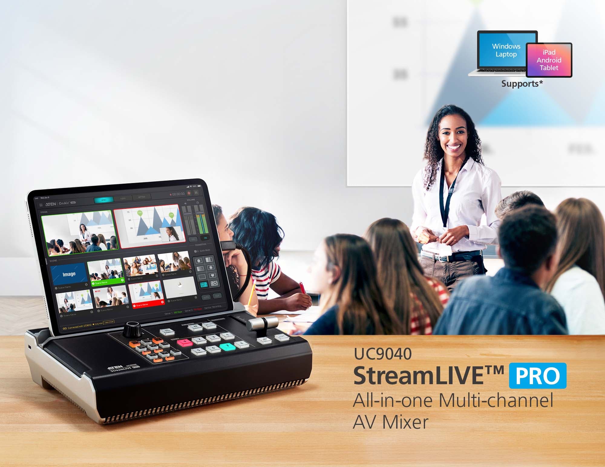 StreamLIVE™ PRO All-in-one Multi-channel AV Mixer — изглед 4