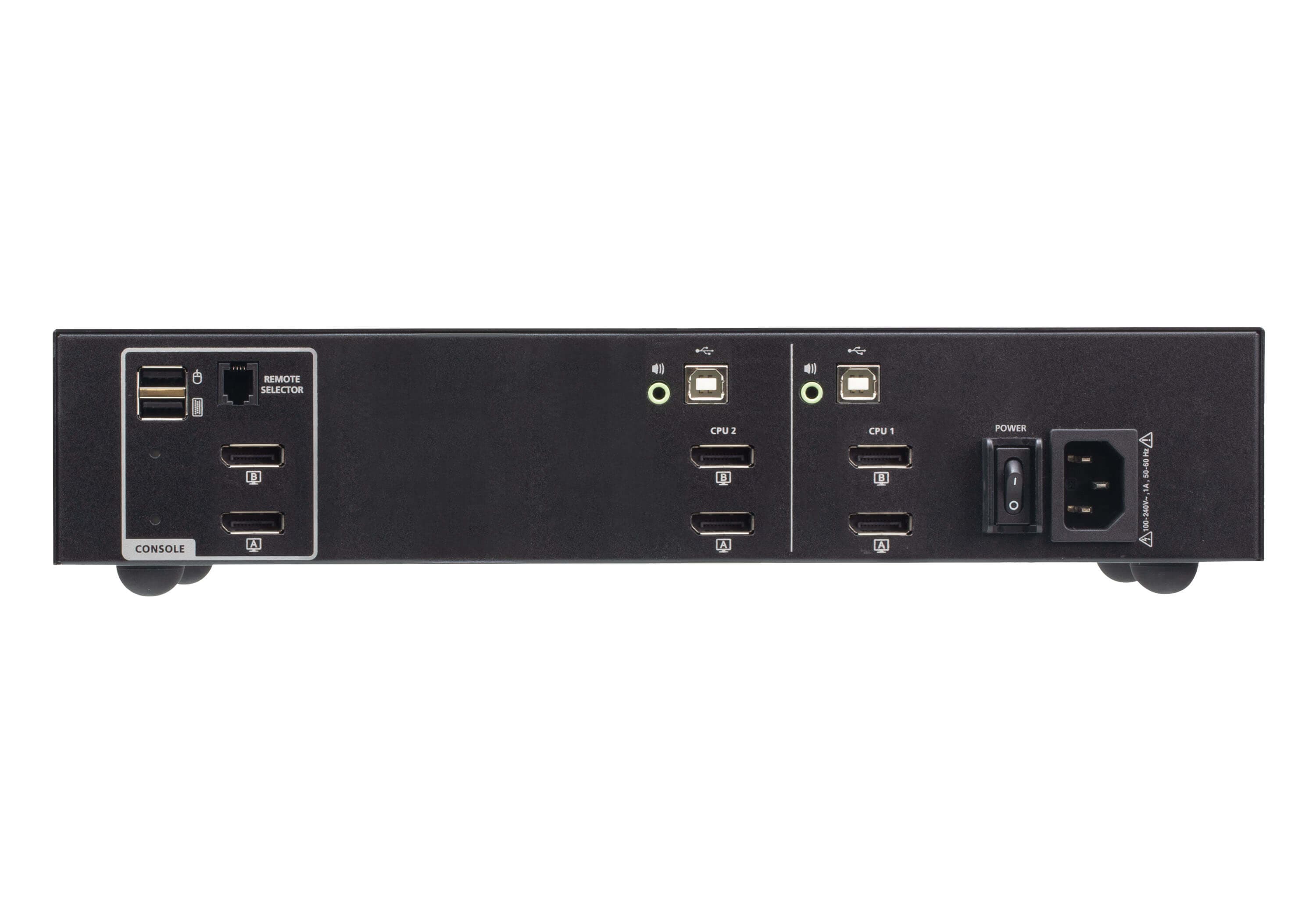 2-Port USB DisplayPort Dual Display Secure KVM Switch (PSD PP v4.0 Compliant)