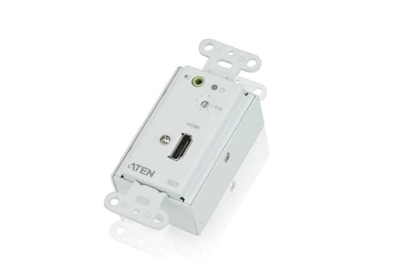 HDMI/Audio Cat 5 Receiver Wall Plate (US) (1080p@40m)