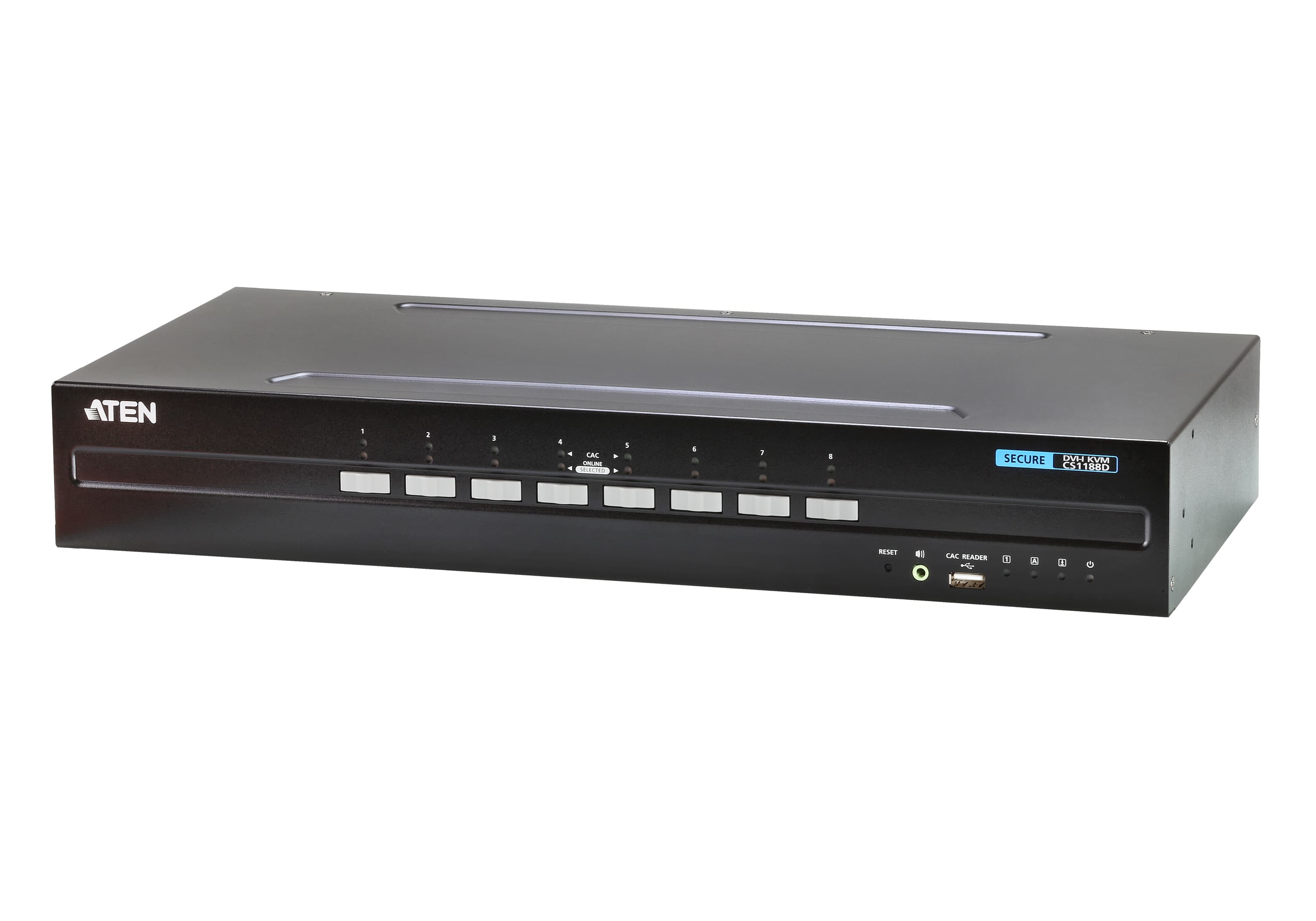 8-Port USB DVI Secure KVM Switch (PSS PP v3.0 Compliant) — изглед 3