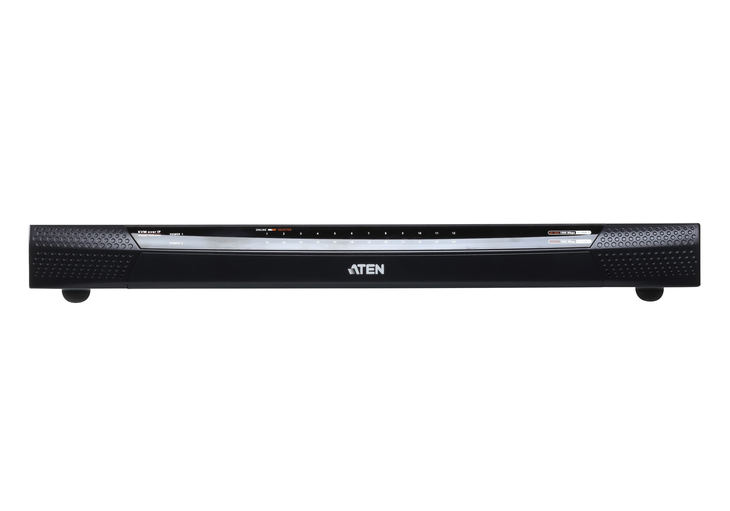 1-Local/4-Remote  Access 24-Port Multi-Interface Cat 5 KVM over IP Switch