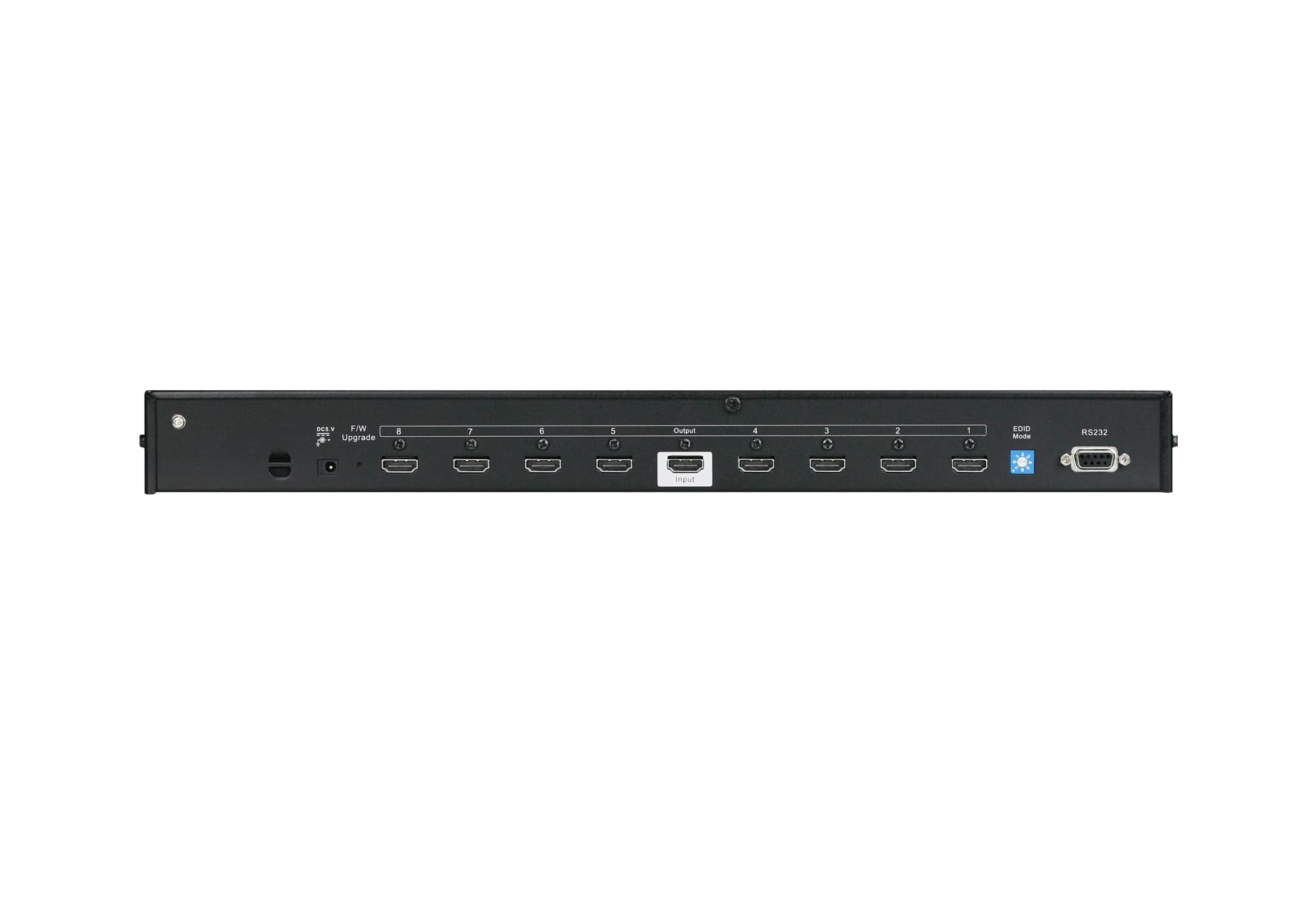 8-Port 4K HDMI Splitter — изглед 2